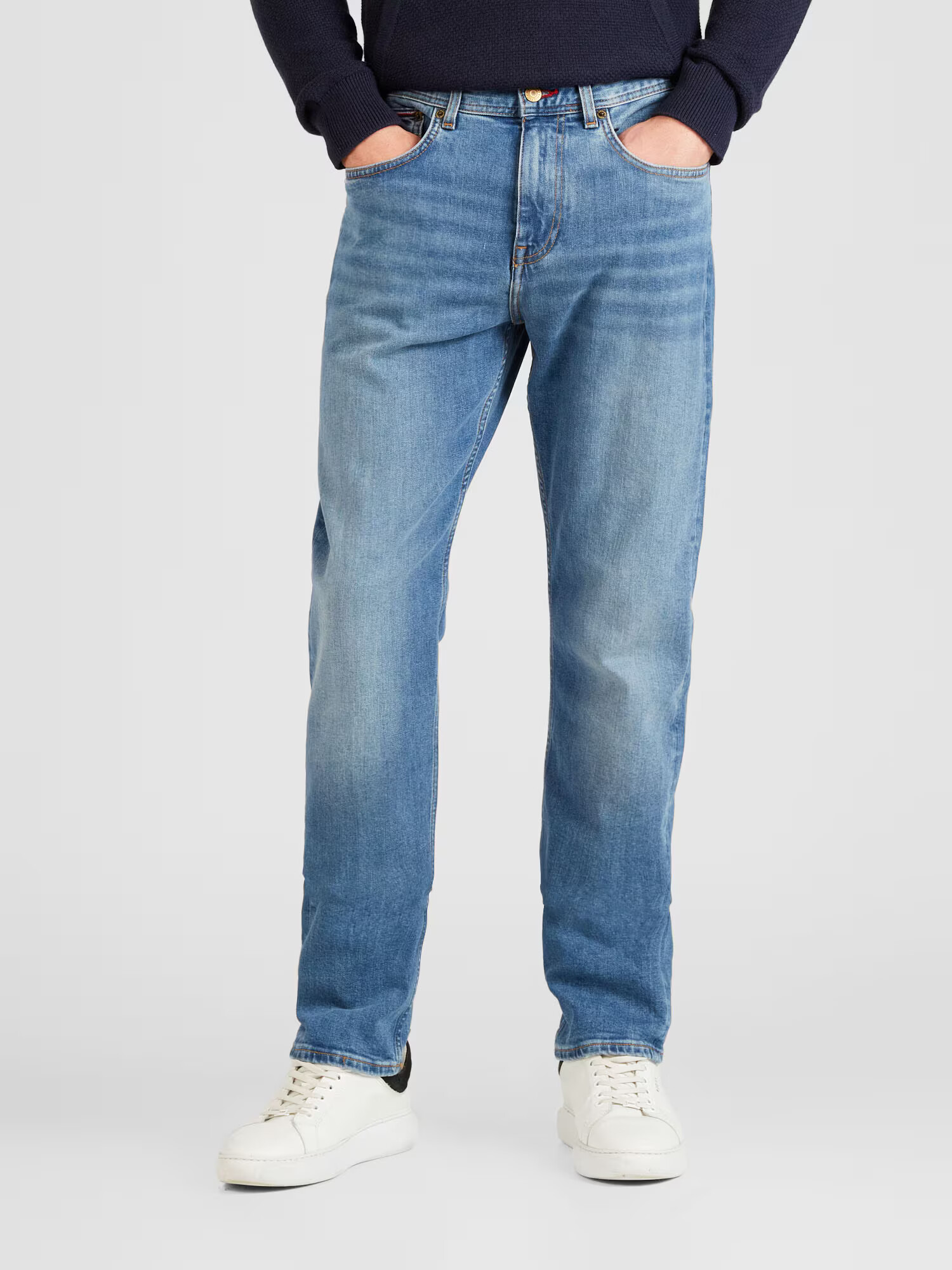 TOMMY HILFIGER Jeans 'Mercer' albastru denim - Pled.ro