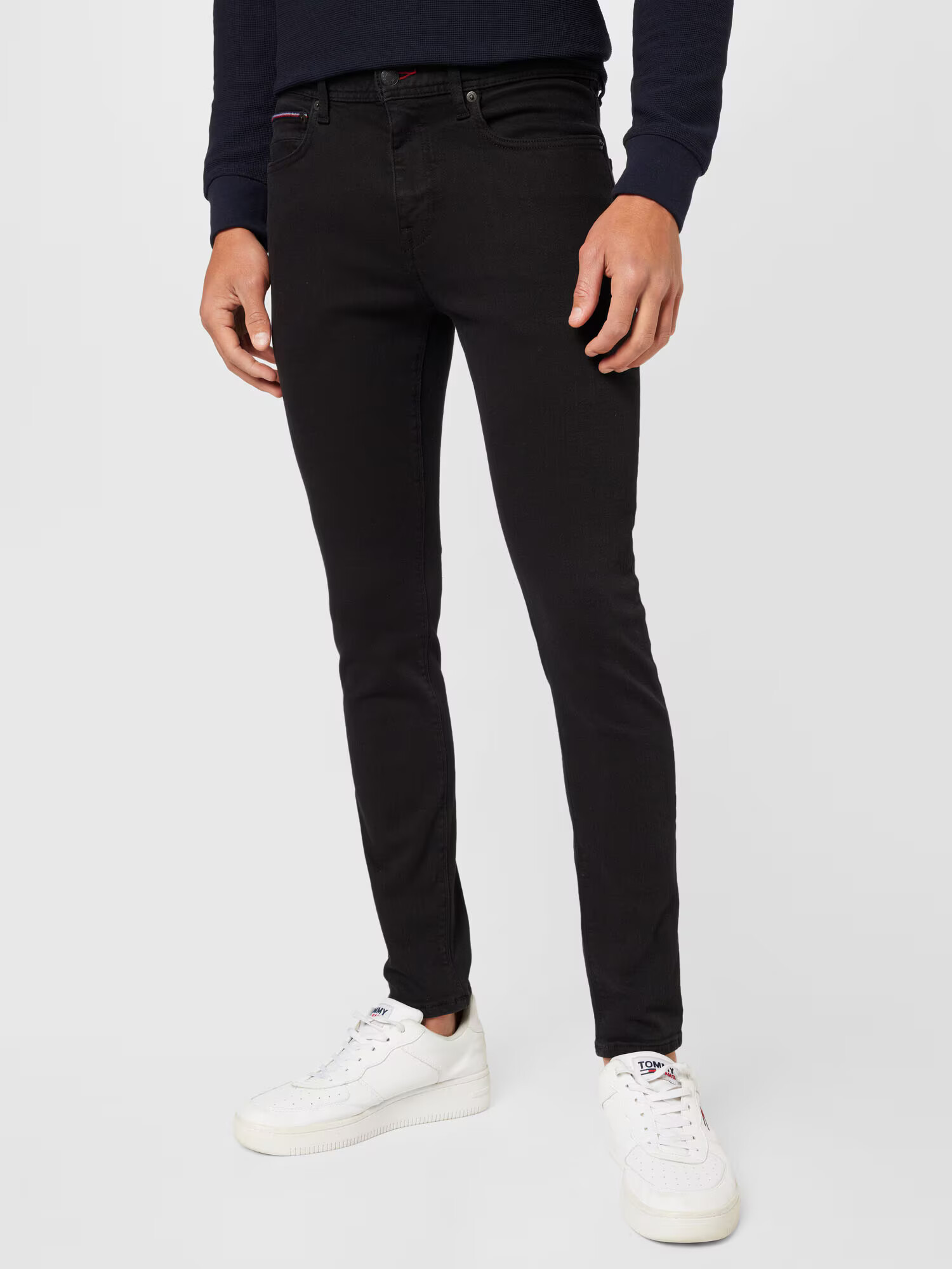 TOMMY HILFIGER Jeans negru denim - Pled.ro