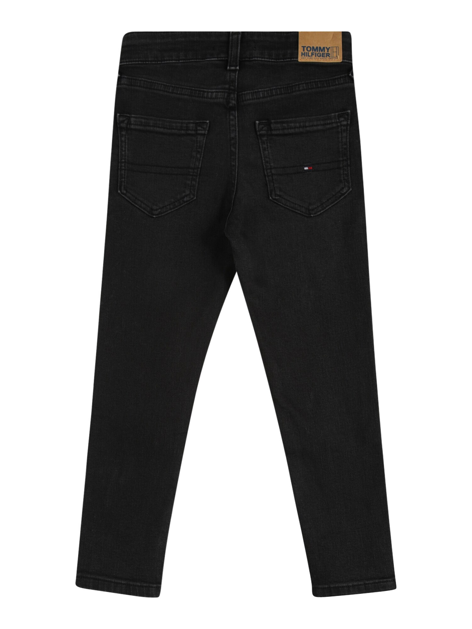 TOMMY HILFIGER Jeans roșu / negru denim / alb - Pled.ro