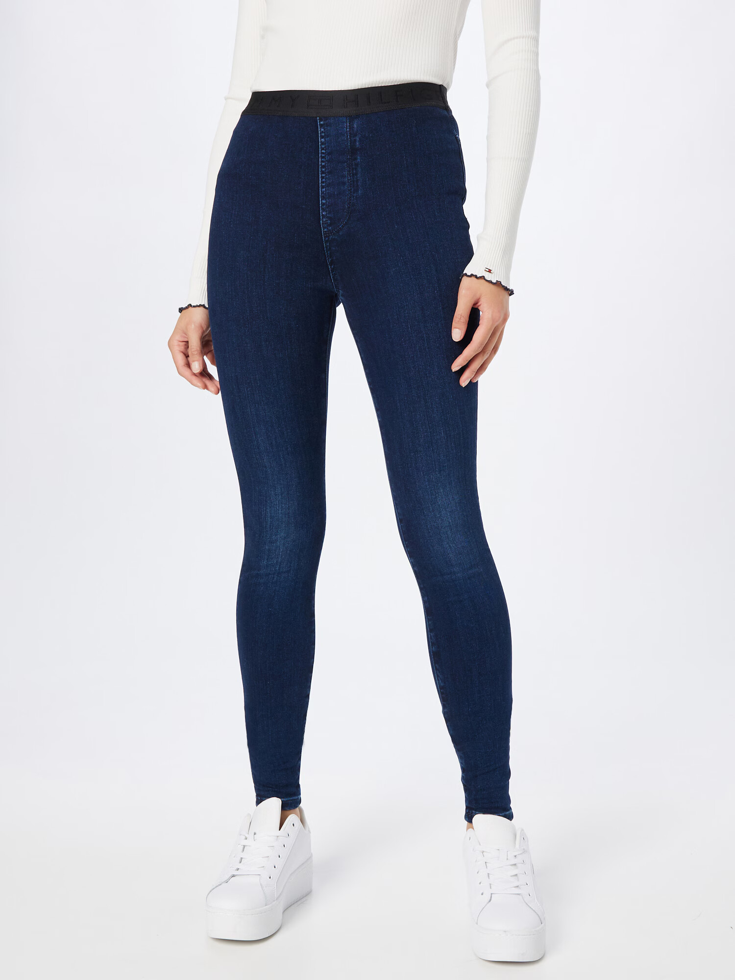 TOMMY HILFIGER Jeggings albastru închis - Pled.ro