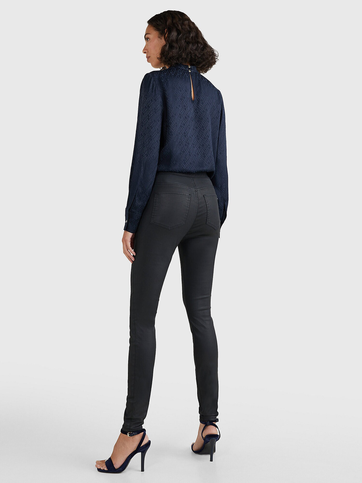 TOMMY HILFIGER Jeggings negru - Pled.ro