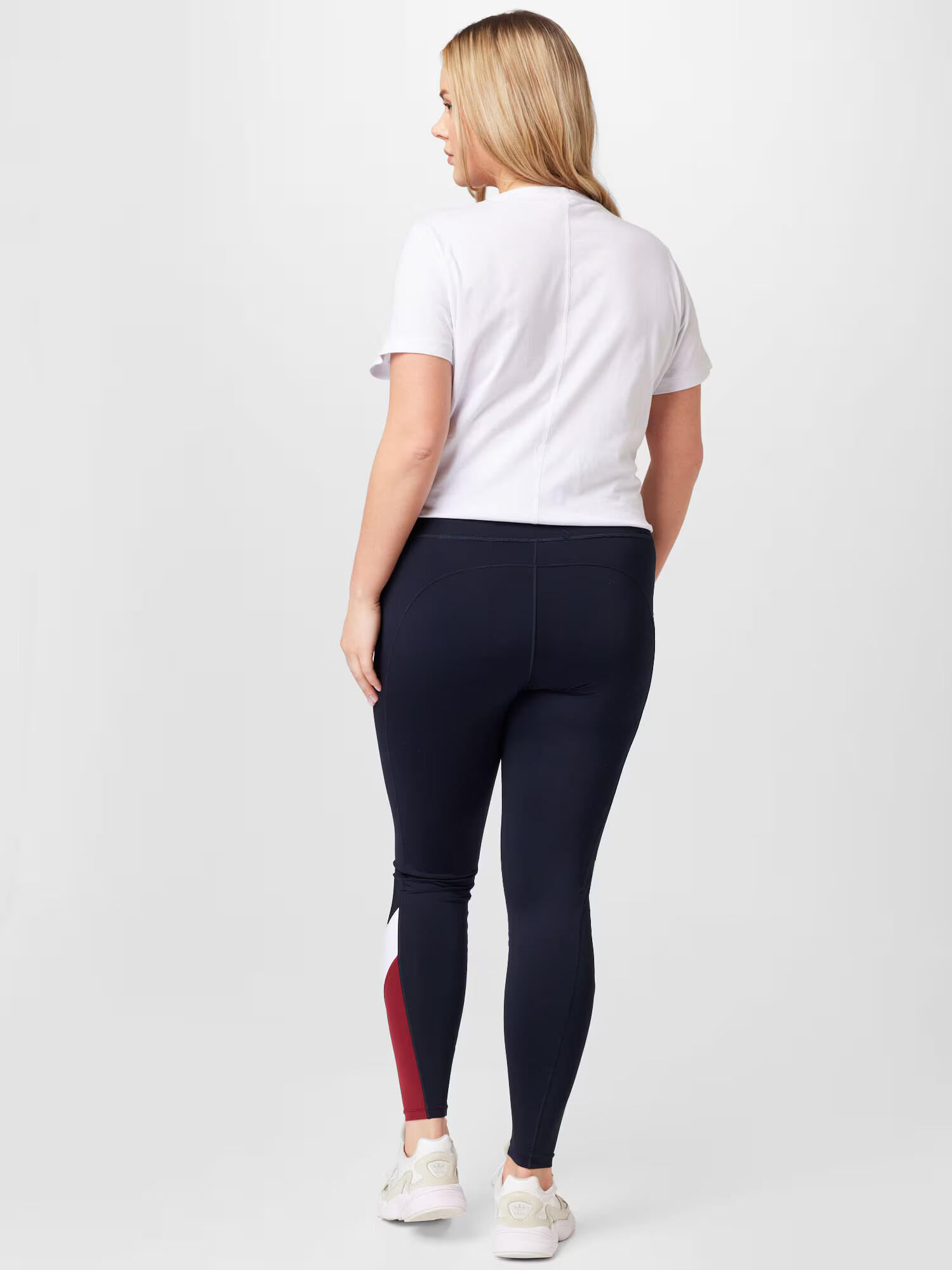 TOMMY HILFIGER Leggings albastru noapte / roșu / alb - Pled.ro