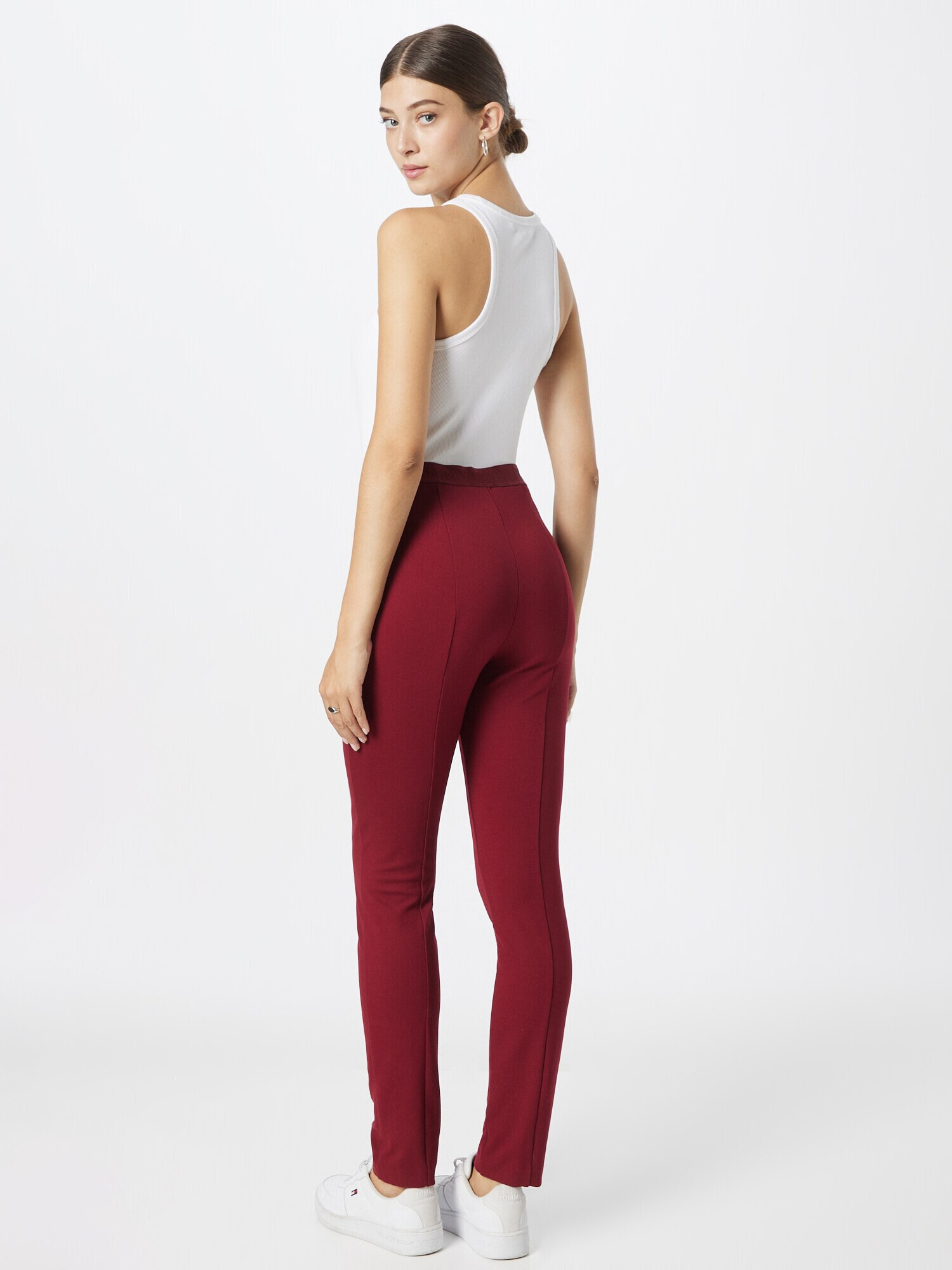 TOMMY HILFIGER Leggings 'Audrey' roșu - Pled.ro