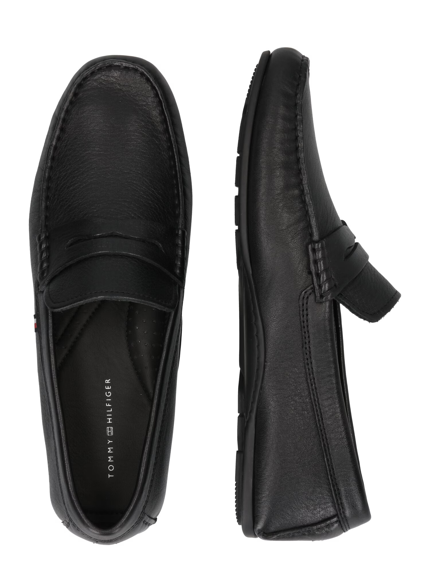 TOMMY HILFIGER Mocasini negru - Pled.ro