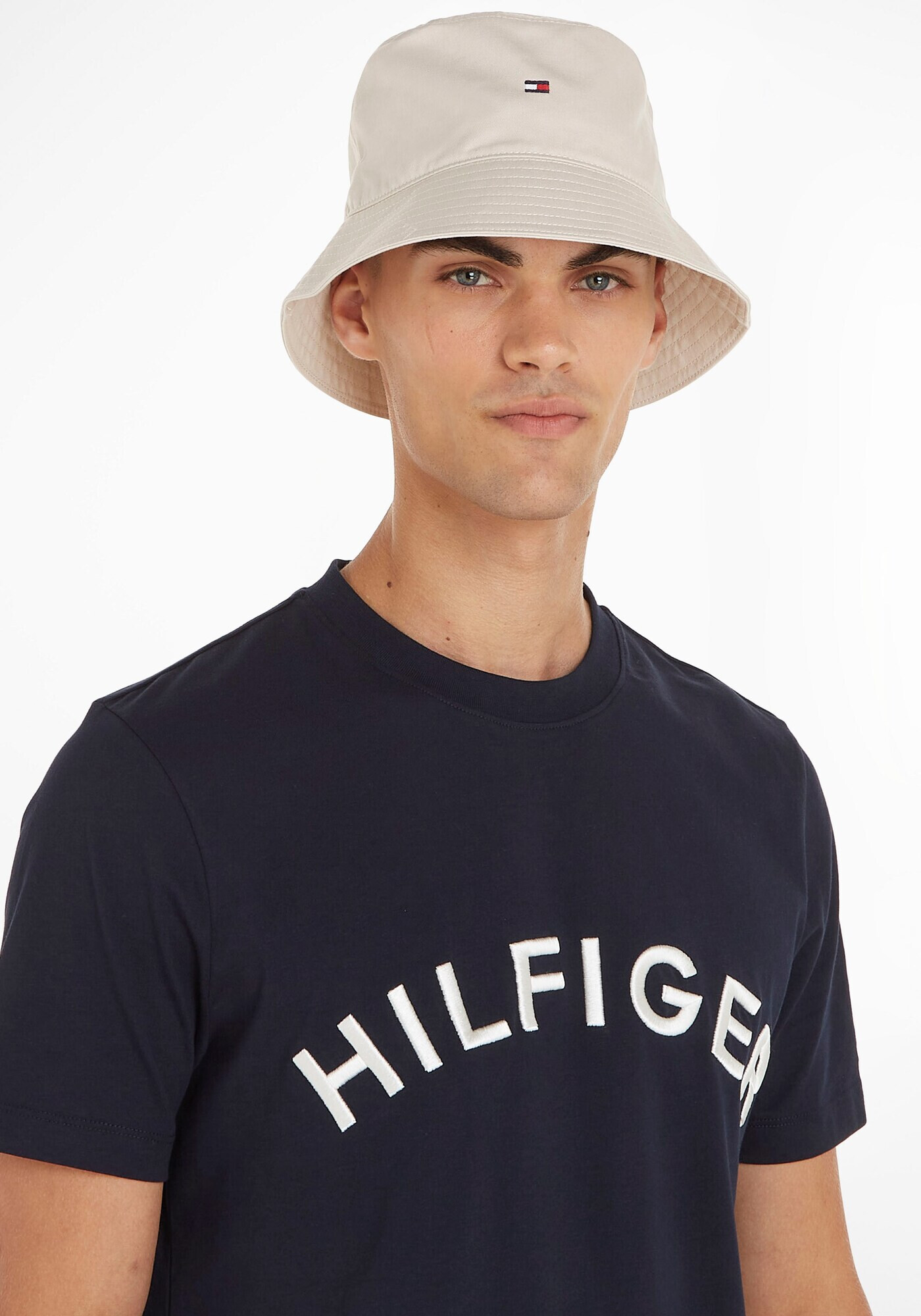 TOMMY HILFIGER Pălărie ecru / bleumarin / sângeriu / alb - Pled.ro