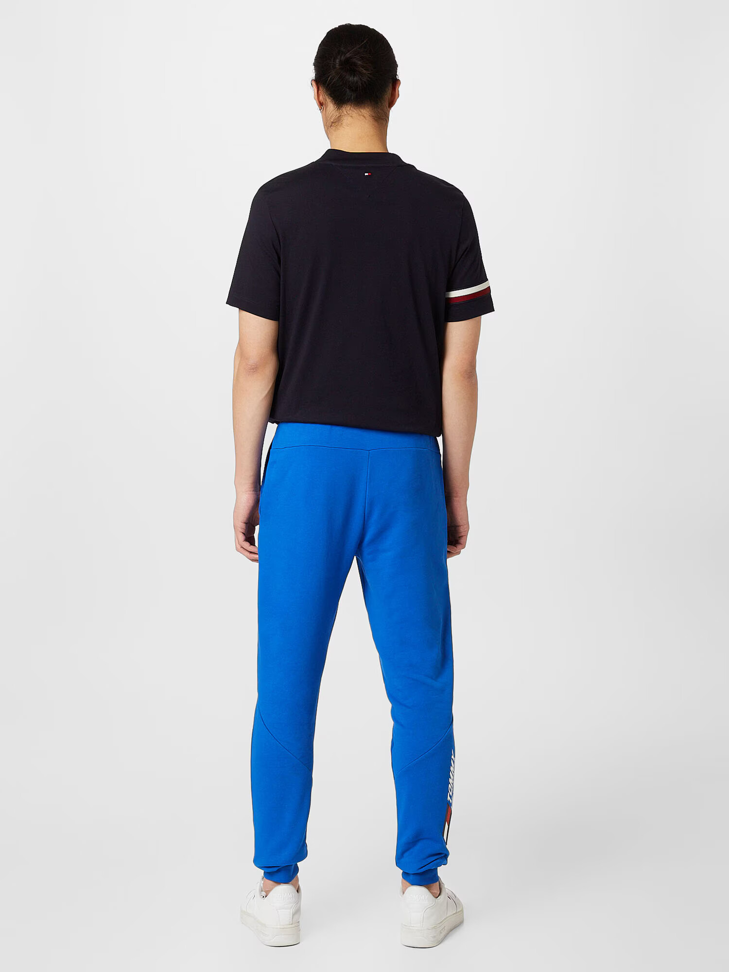 TOMMY HILFIGER Pantaloni albastru neon - Pled.ro