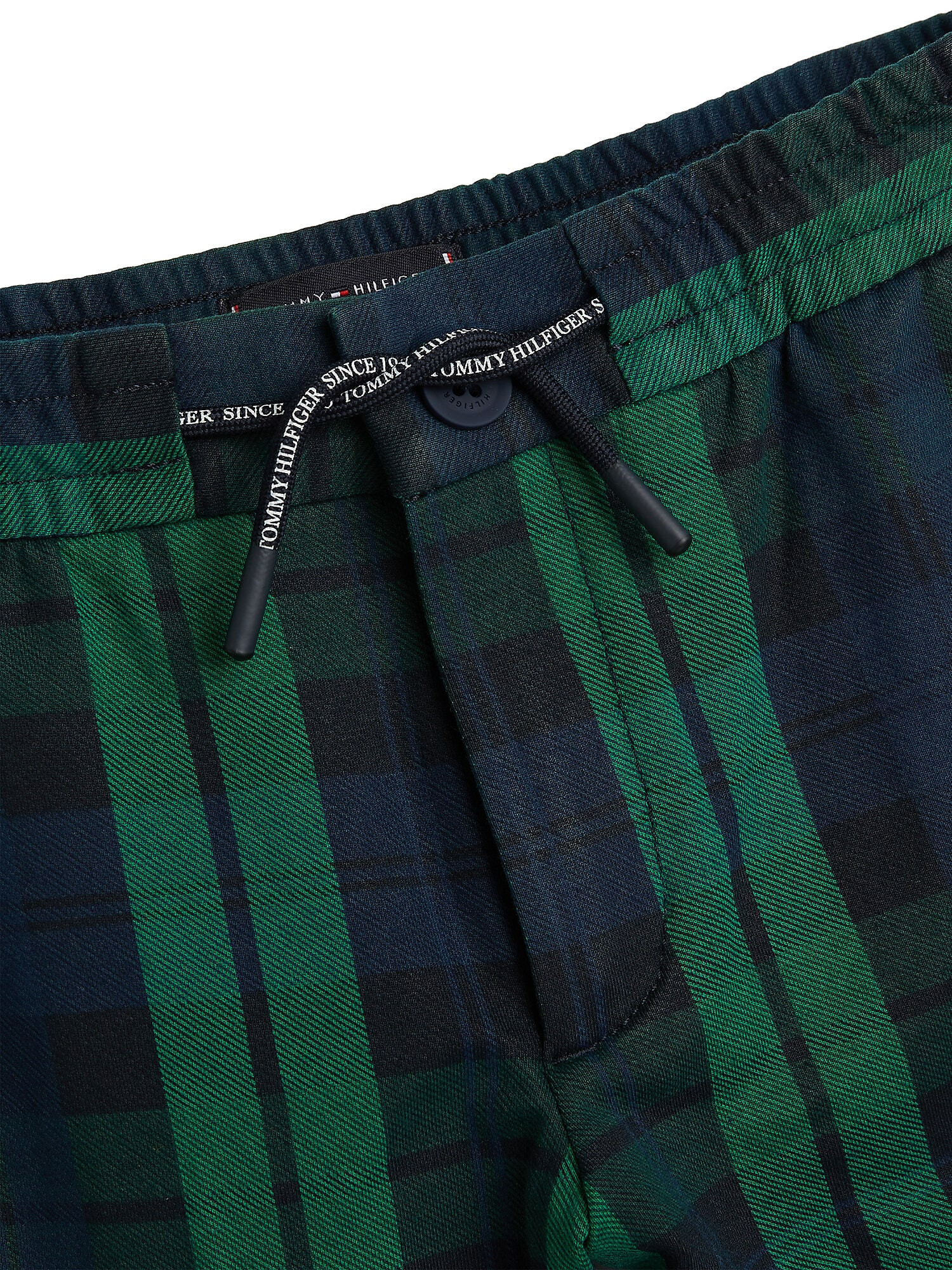 TOMMY HILFIGER Pantaloni 'BLACK WATCH' albastru închis / verde închis / negru - Pled.ro