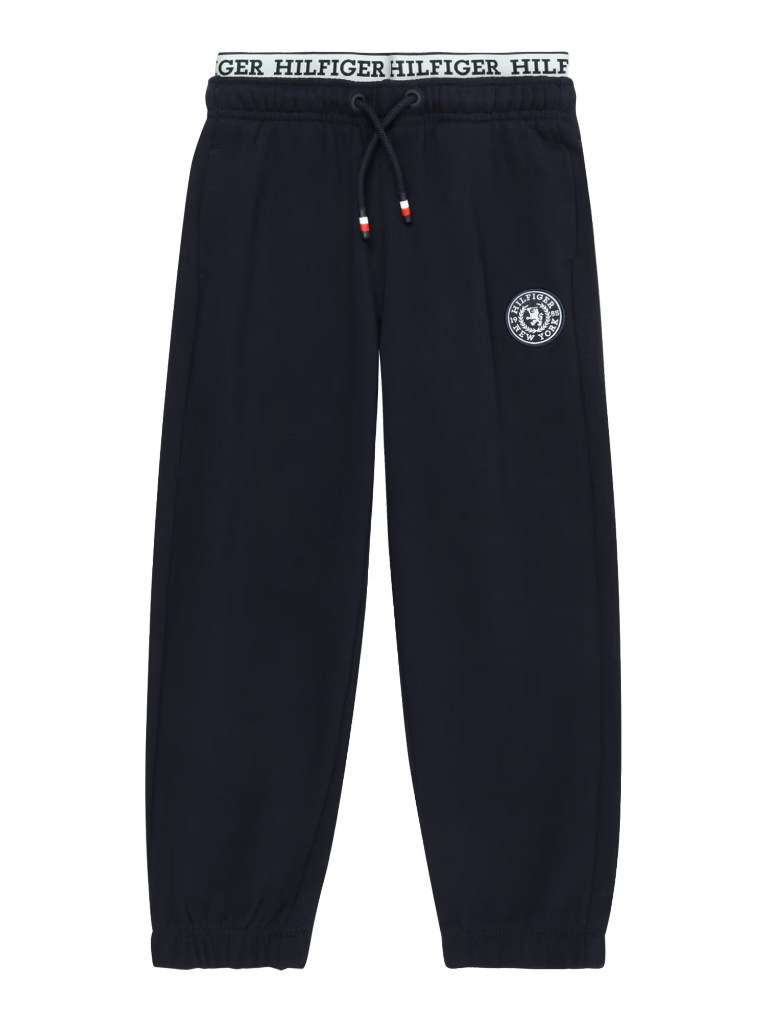 TOMMY HILFIGER Pantaloni bleumarin / alb - Pled.ro