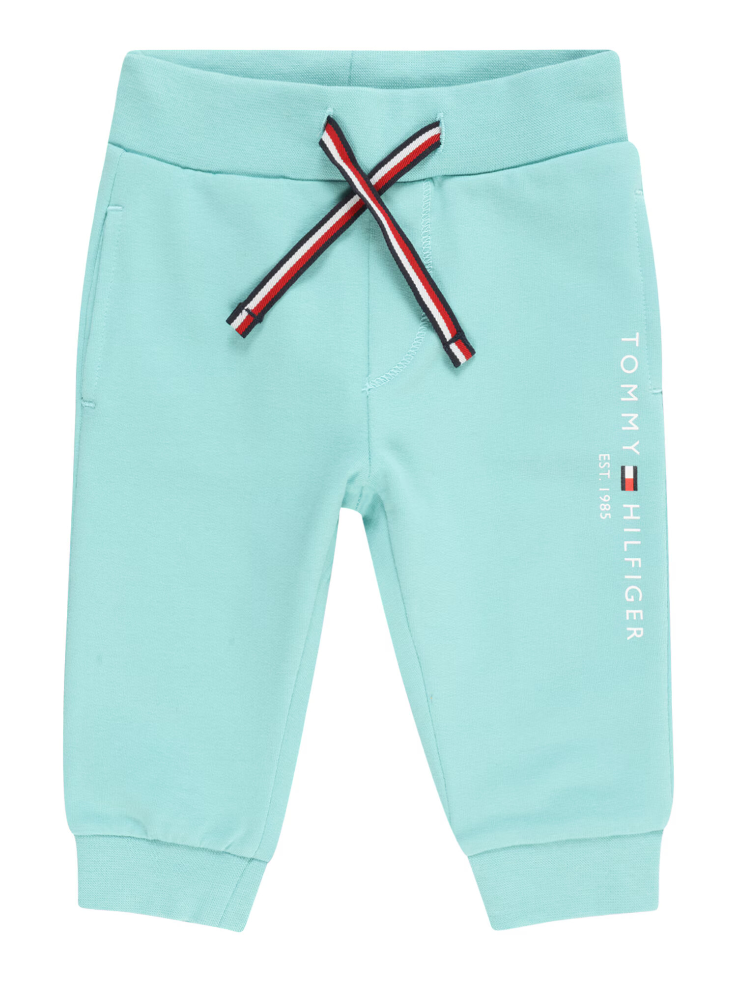 TOMMY HILFIGER Pantaloni bleumarin / albastru aqua / roșu - Pled.ro