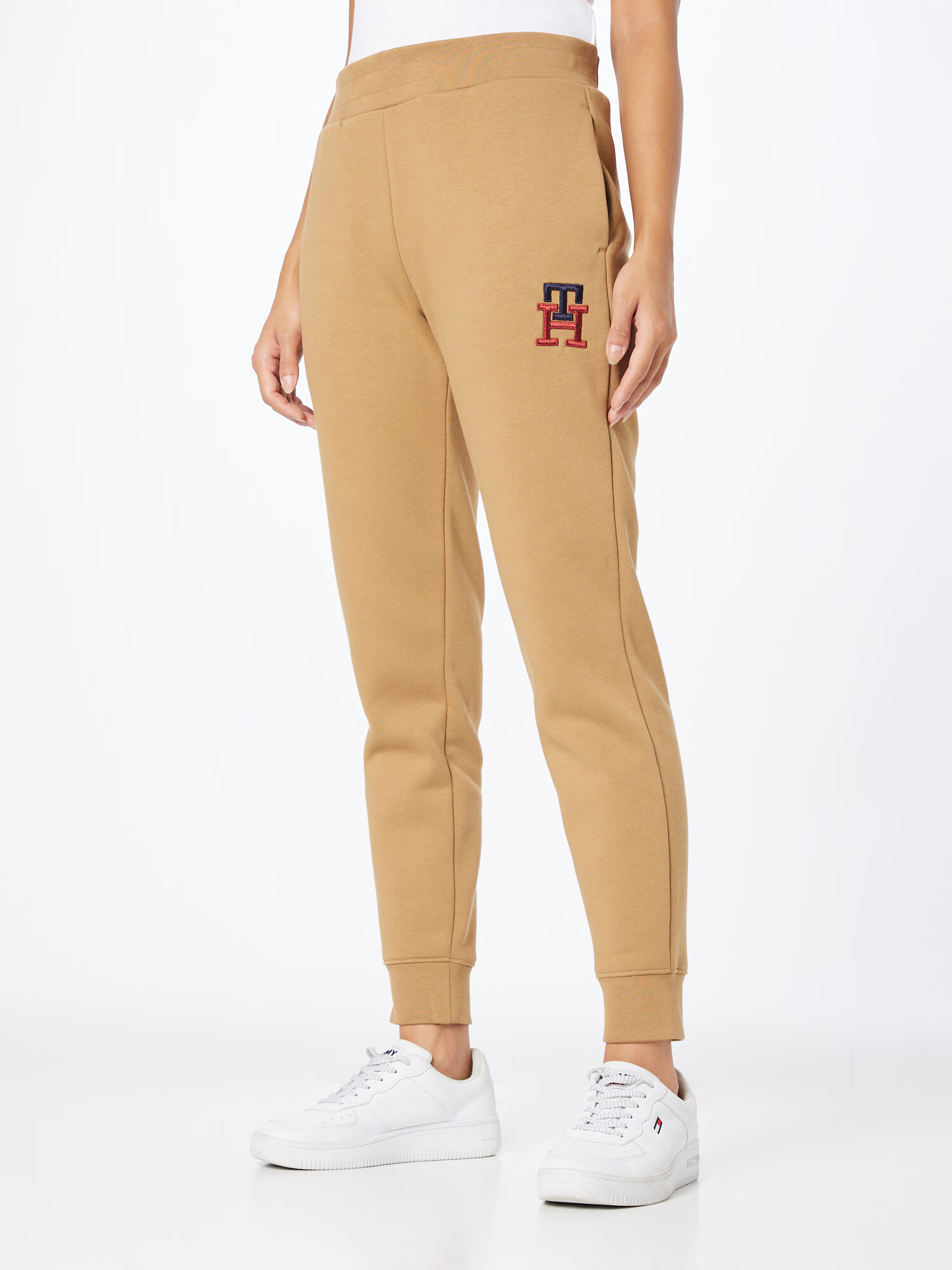 TOMMY HILFIGER Pantaloni bleumarin / maro deschis / roșu - Pled.ro