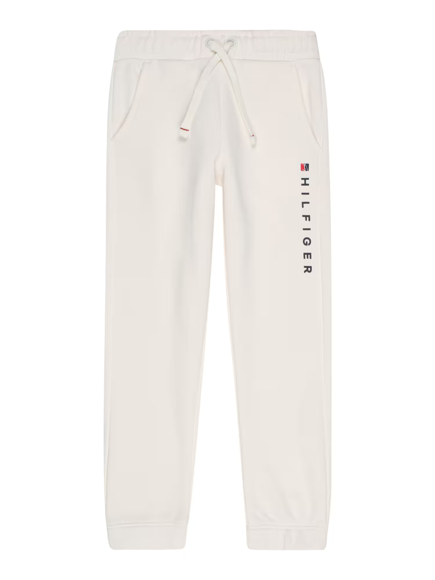 TOMMY HILFIGER Pantaloni bleumarin / roși aprins / alb - Pled.ro