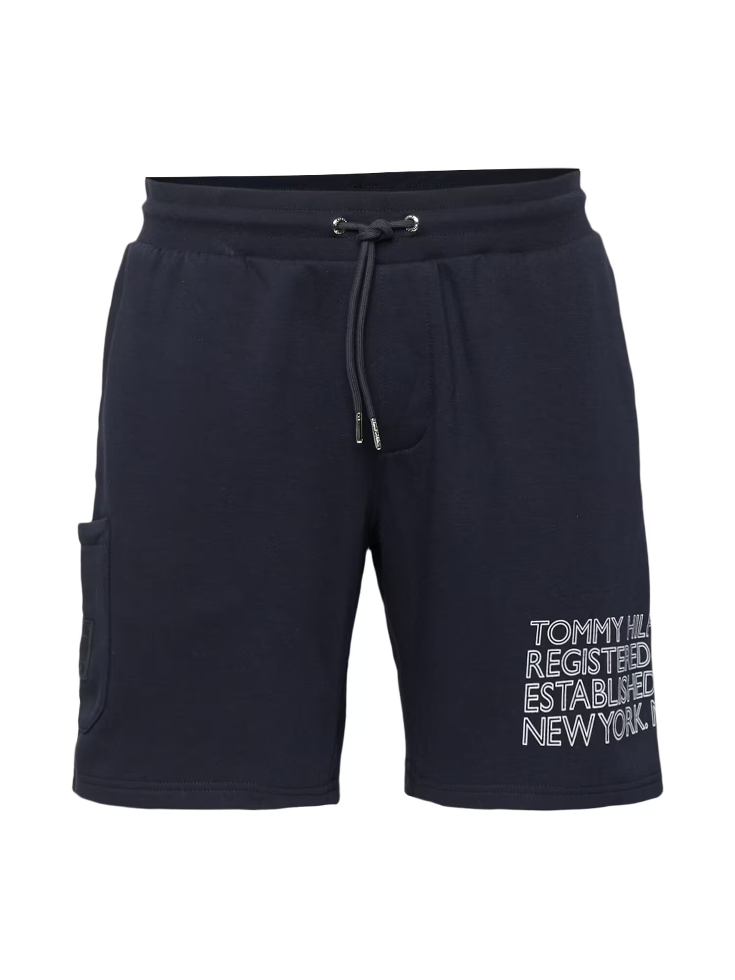 TOMMY HILFIGER Pantaloni bleumarin / roși aprins / alb - Pled.ro