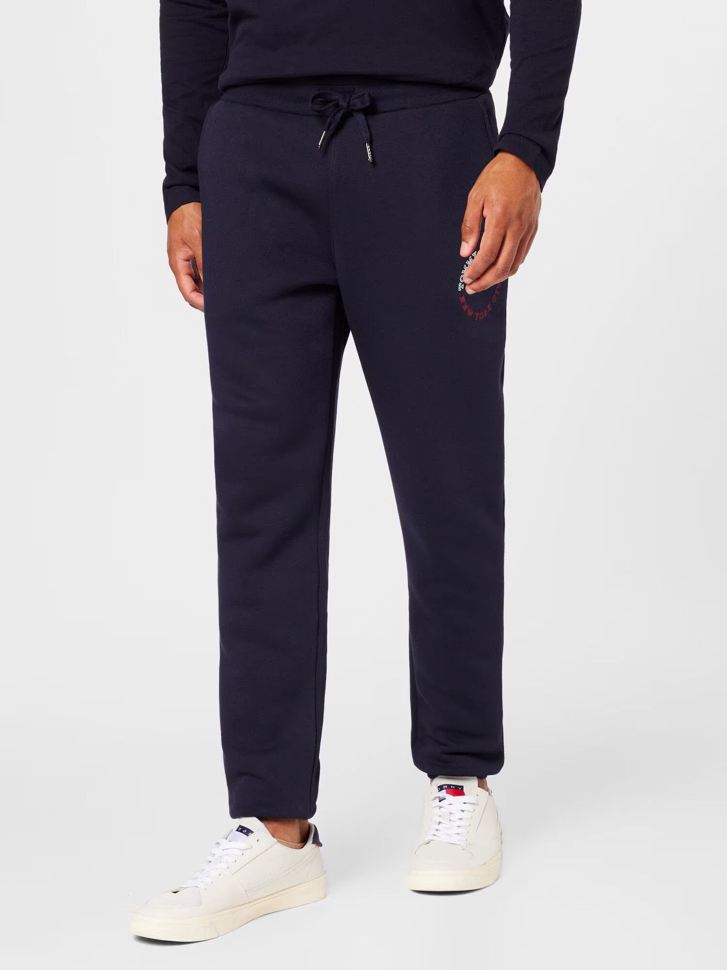 TOMMY HILFIGER Pantaloni bleumarin / roșu / alb - Pled.ro