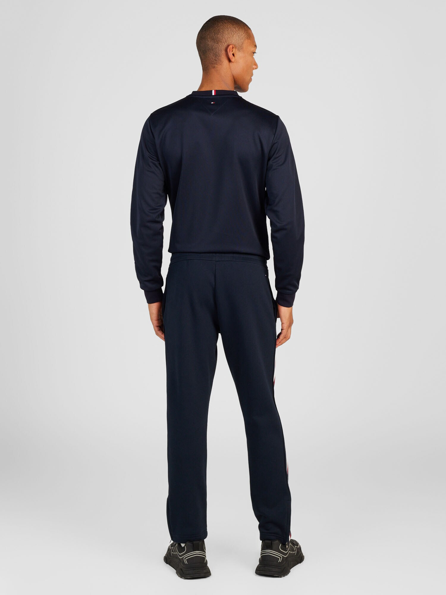 TOMMY HILFIGER Pantaloni bleumarin / roșu / alb - Pled.ro