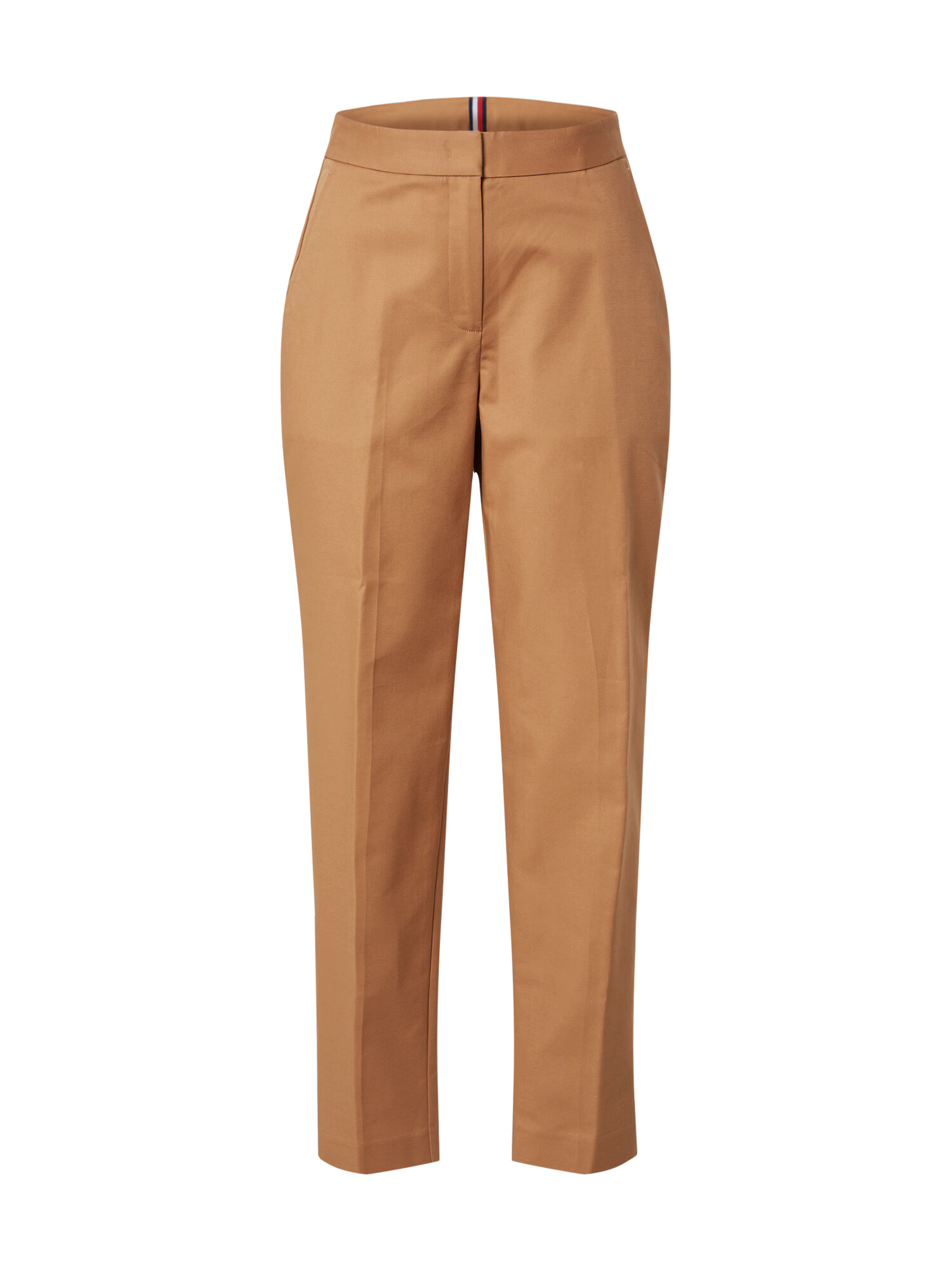 TOMMY HILFIGER Pantaloni cu dungă maro caramel - Pled.ro