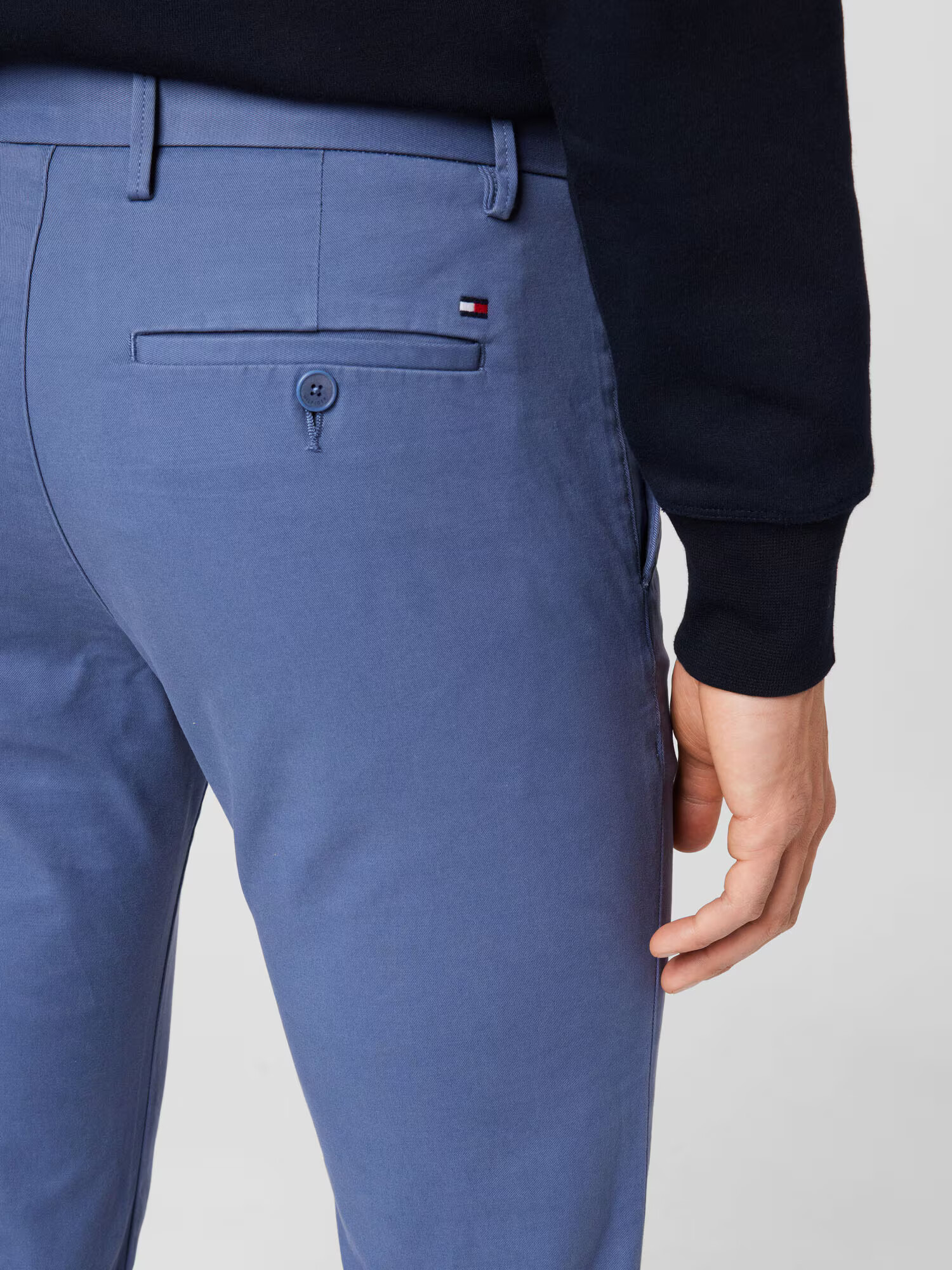 TOMMY HILFIGER Pantaloni eleganți 'Bleecker' albastru fumuriu - Pled.ro