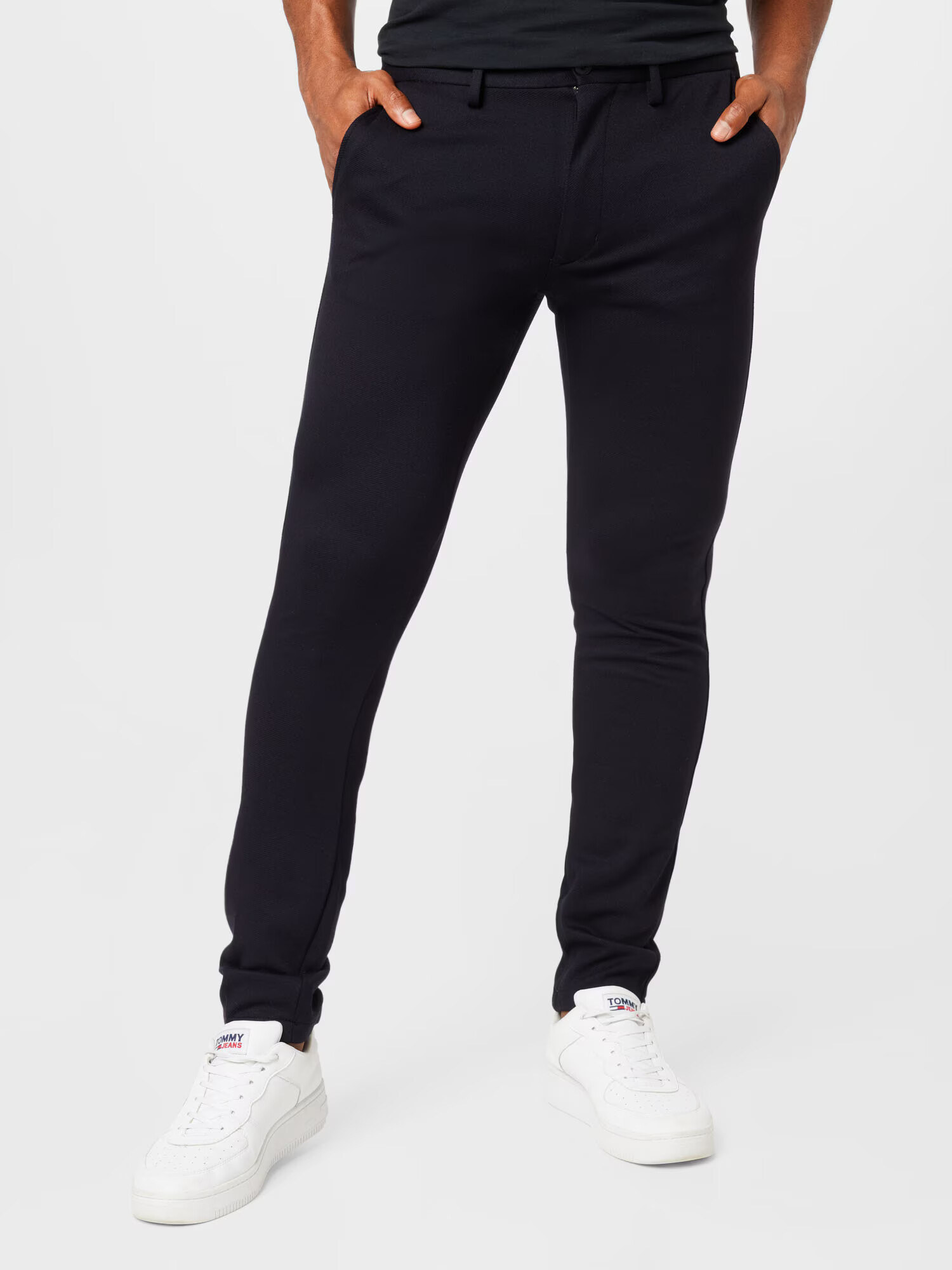 TOMMY HILFIGER Pantaloni eleganți bleumarin - Pled.ro