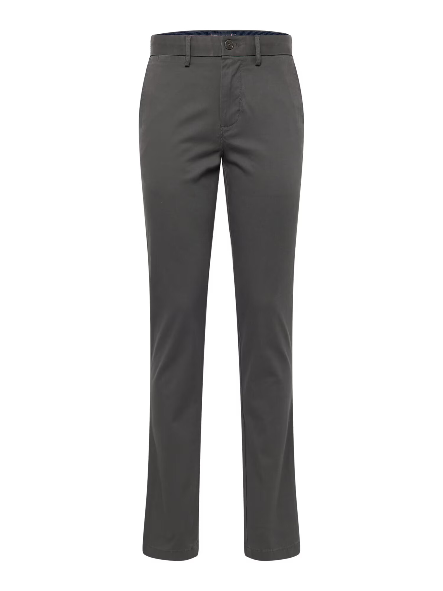 TOMMY HILFIGER Pantaloni eleganți bleumarin / gri metalic / roșu / alb - Pled.ro