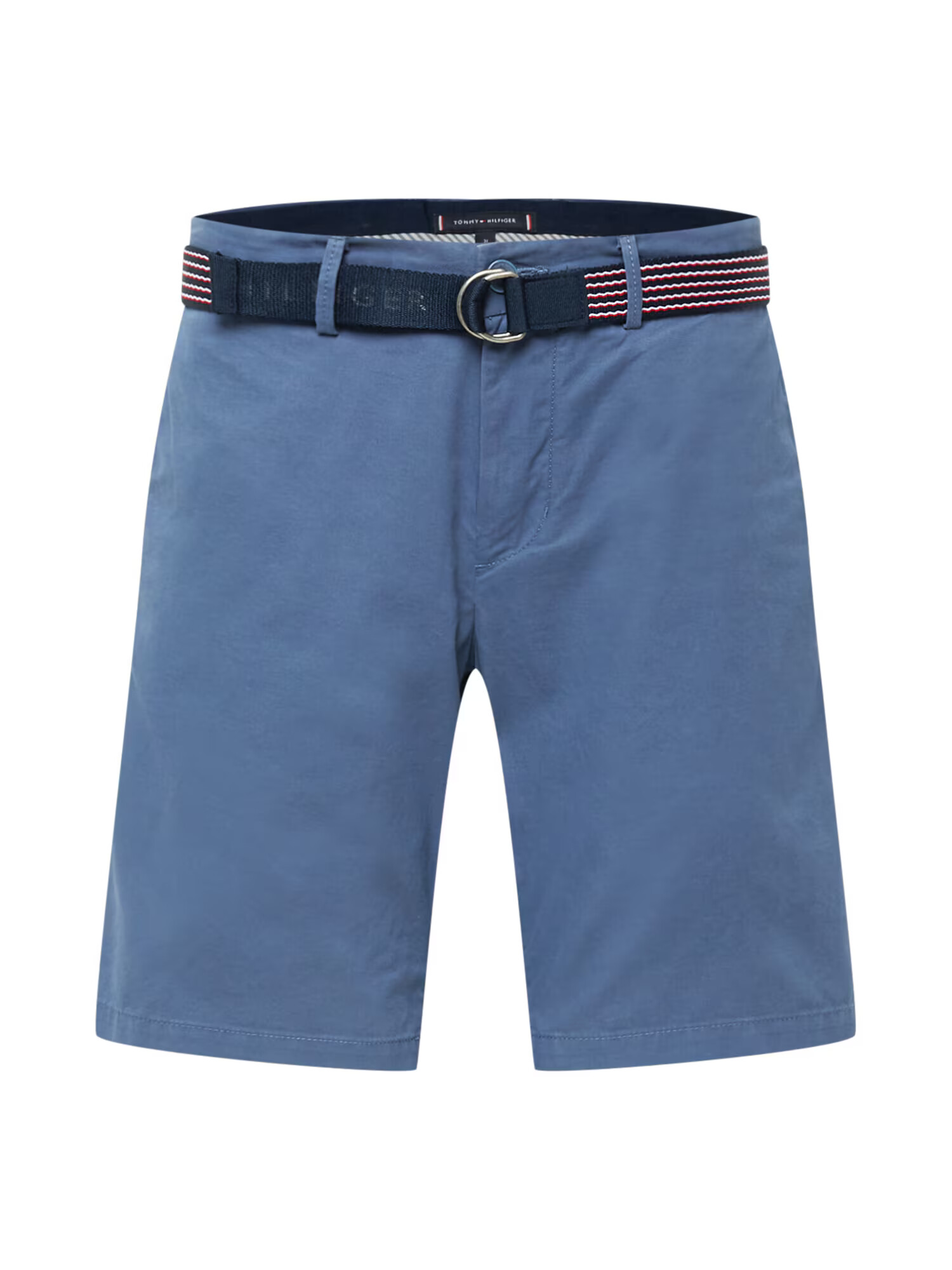 TOMMY HILFIGER Pantaloni eleganți 'BROOKLYN' albastru marin / albastru fumuriu / roșu / alb - Pled.ro