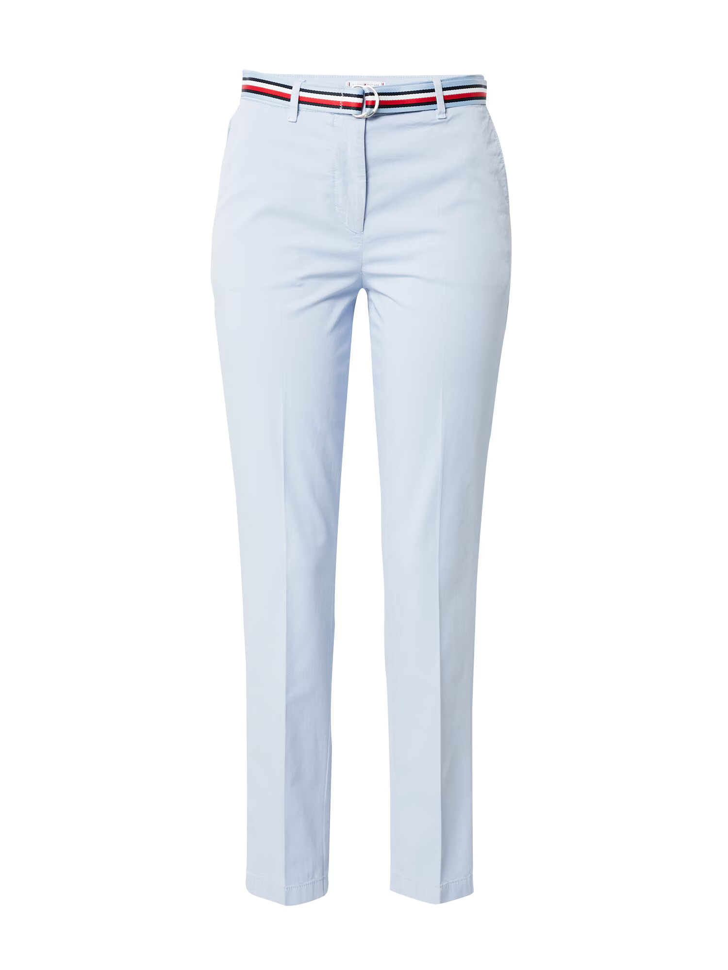 TOMMY HILFIGER Pantaloni eleganți 'Hailey' bleumarin / albastru deschis / roșu / alb - Pled.ro