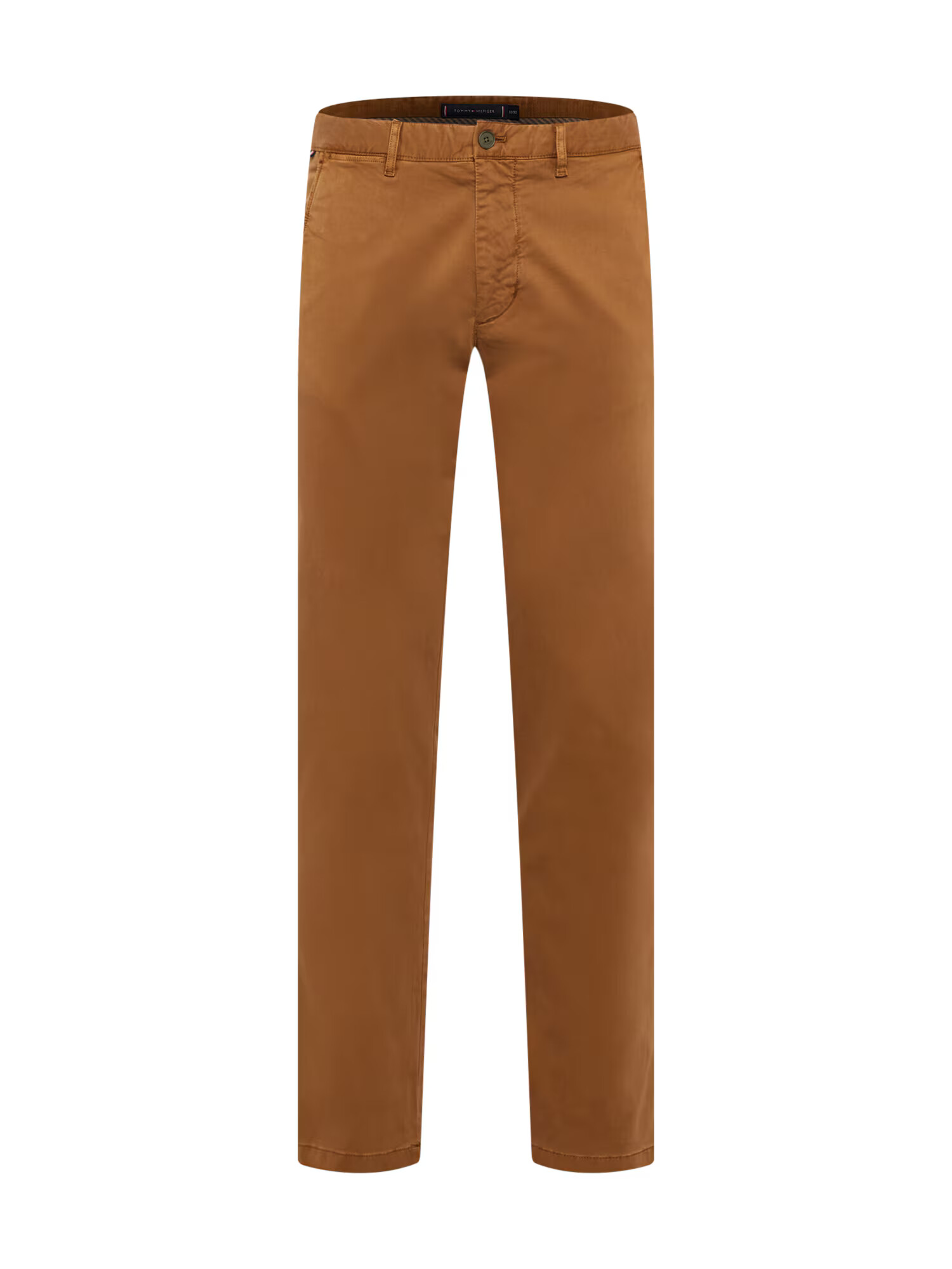 TOMMY HILFIGER Pantaloni eleganți maro caramel - Pled.ro