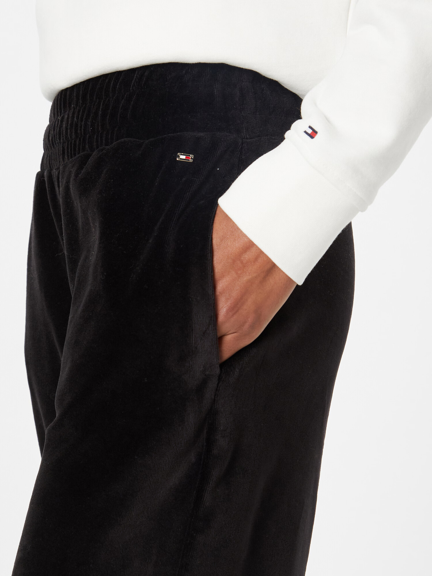 TOMMY HILFIGER Pantaloni negru - Pled.ro