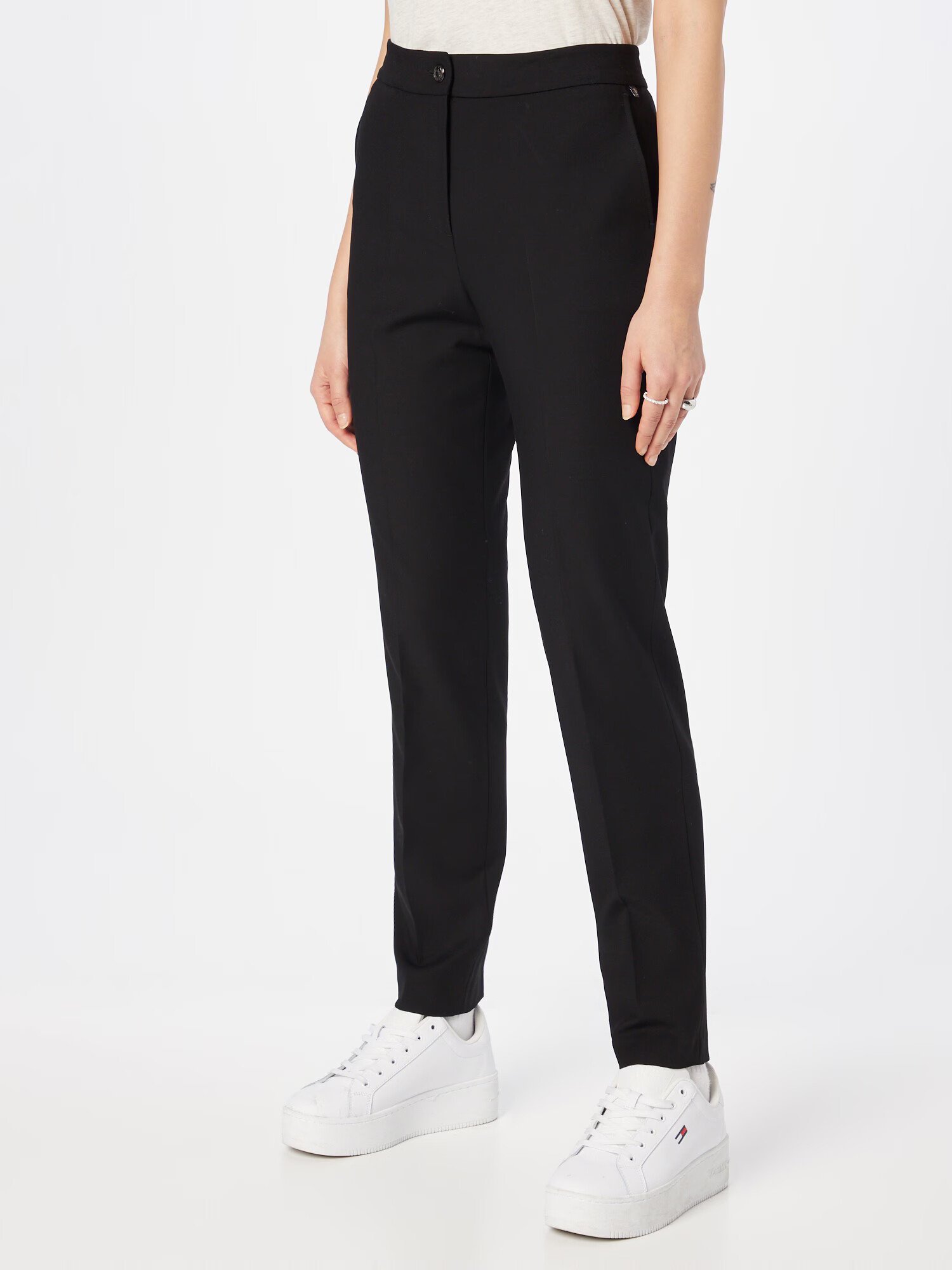 TOMMY HILFIGER Pantaloni negru - Pled.ro