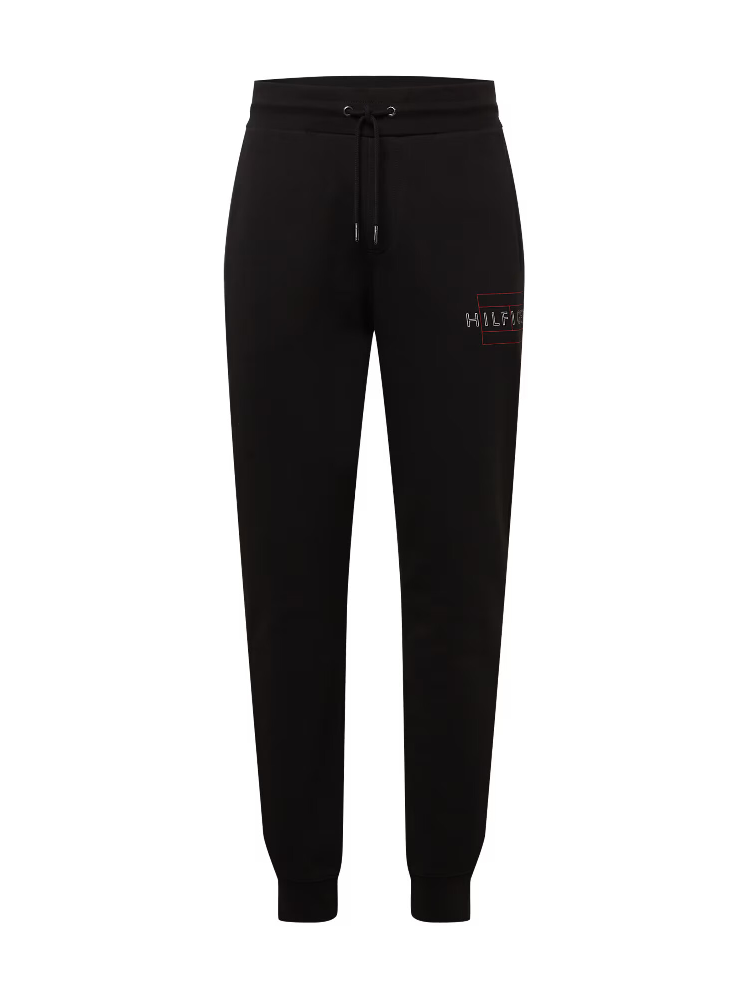 TOMMY HILFIGER Pantaloni roșu / negru / alb - Pled.ro