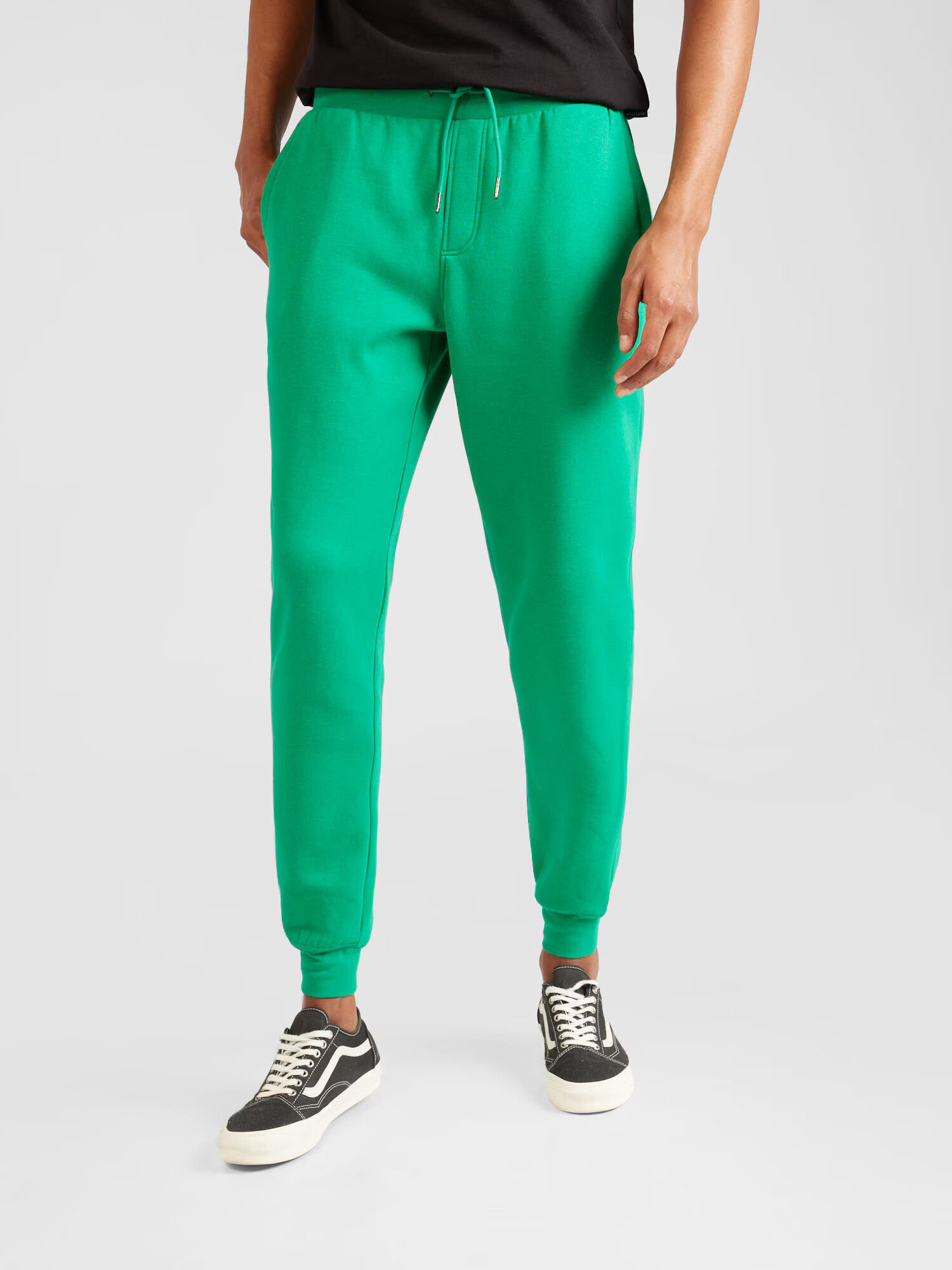 TOMMY HILFIGER Pantaloni verde - Pled.ro