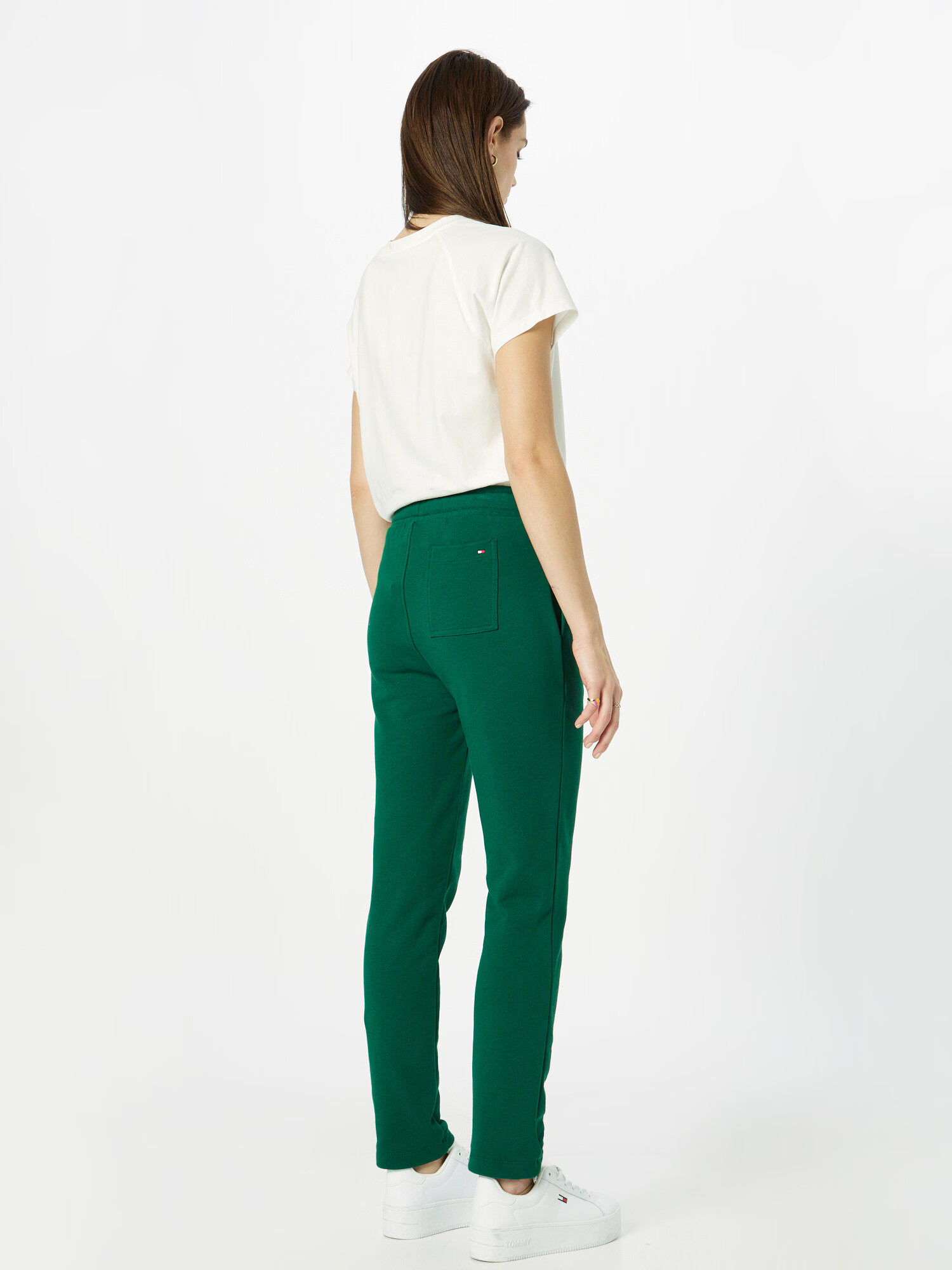 TOMMY HILFIGER Pantaloni verde iarbă - Pled.ro