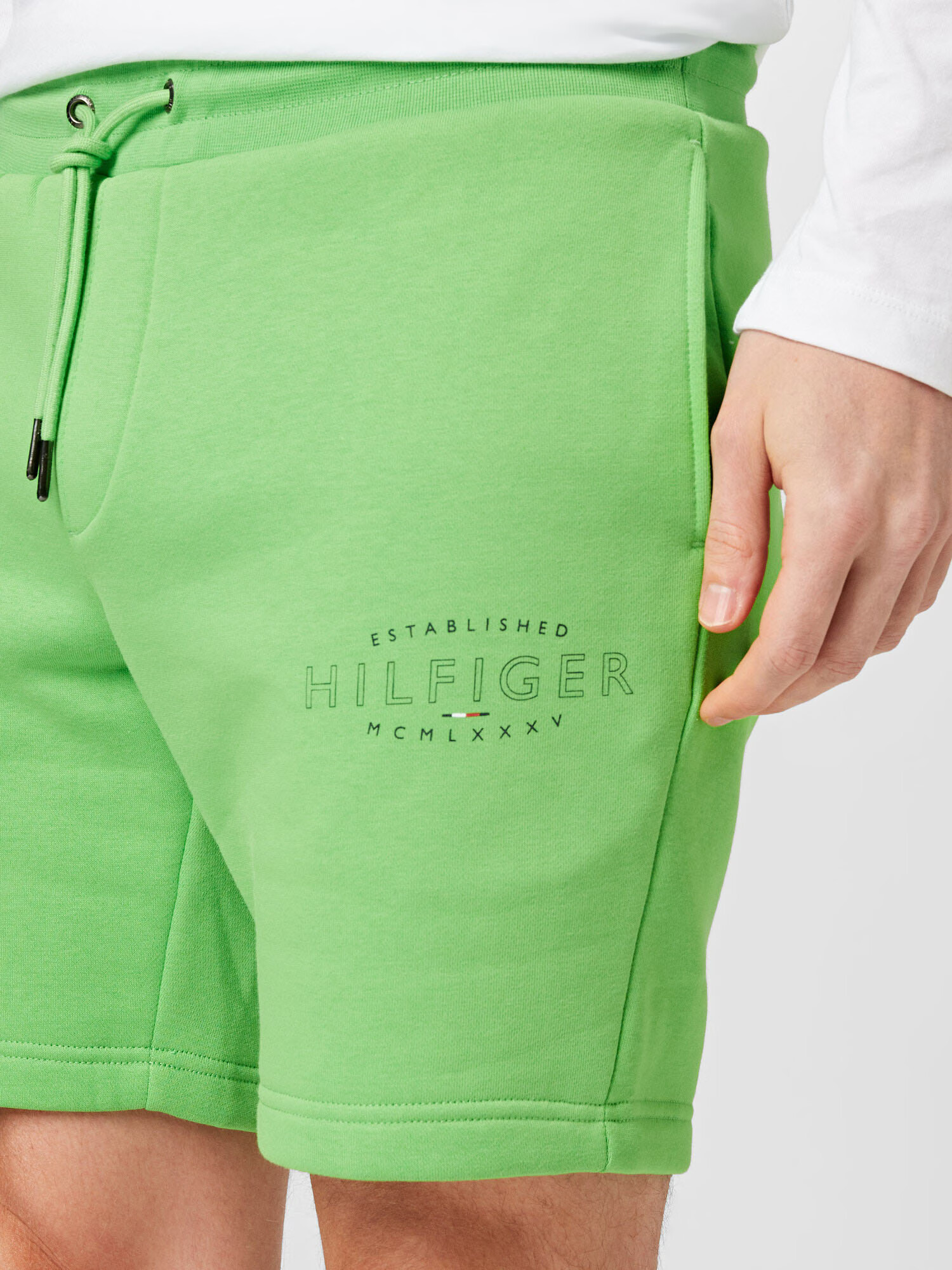 TOMMY HILFIGER Pantaloni verde kiwi / verde închis / roșu / alb - Pled.ro