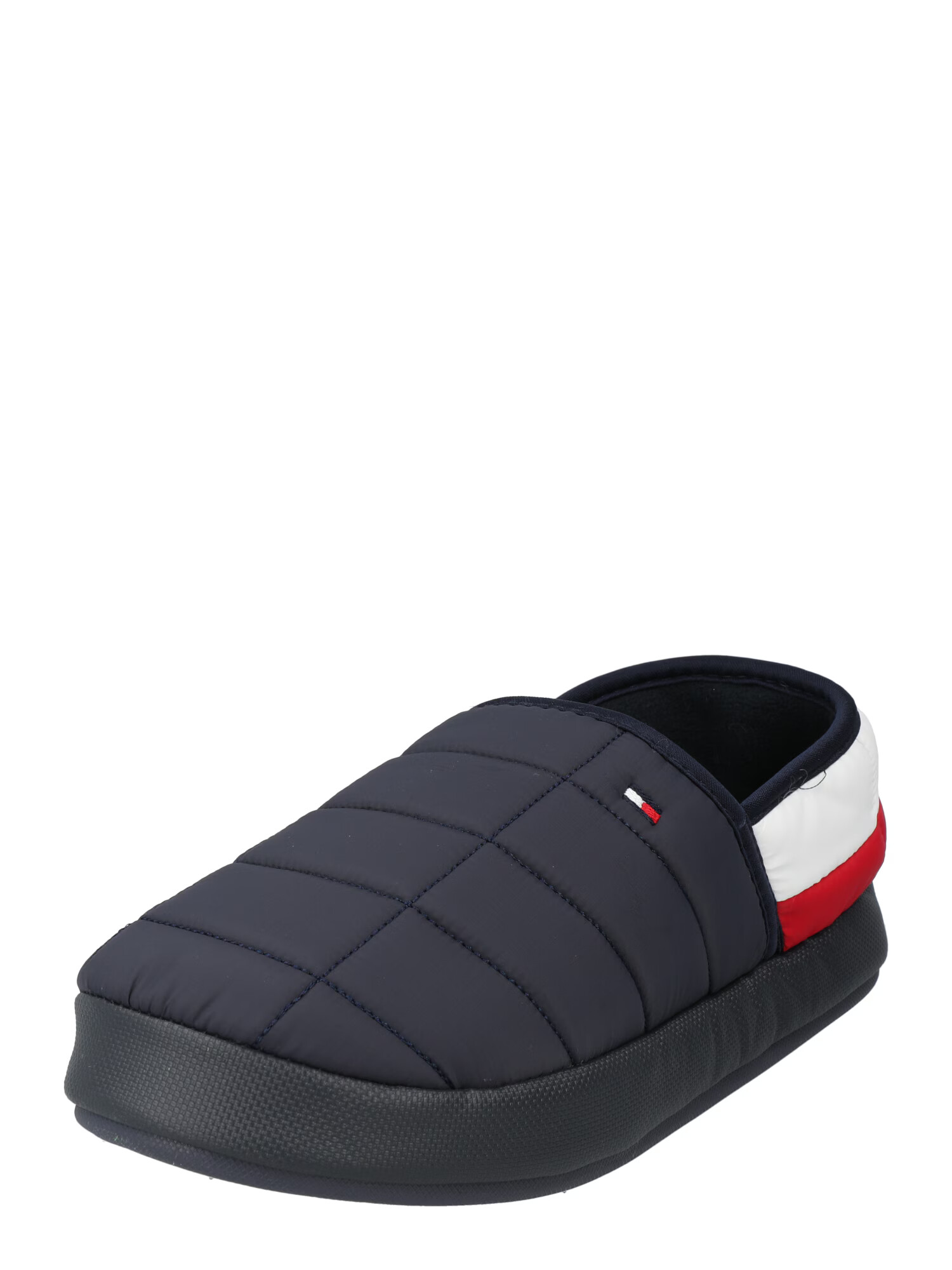 TOMMY HILFIGER Papuci de casă bleumarin / roșu / alb - Pled.ro