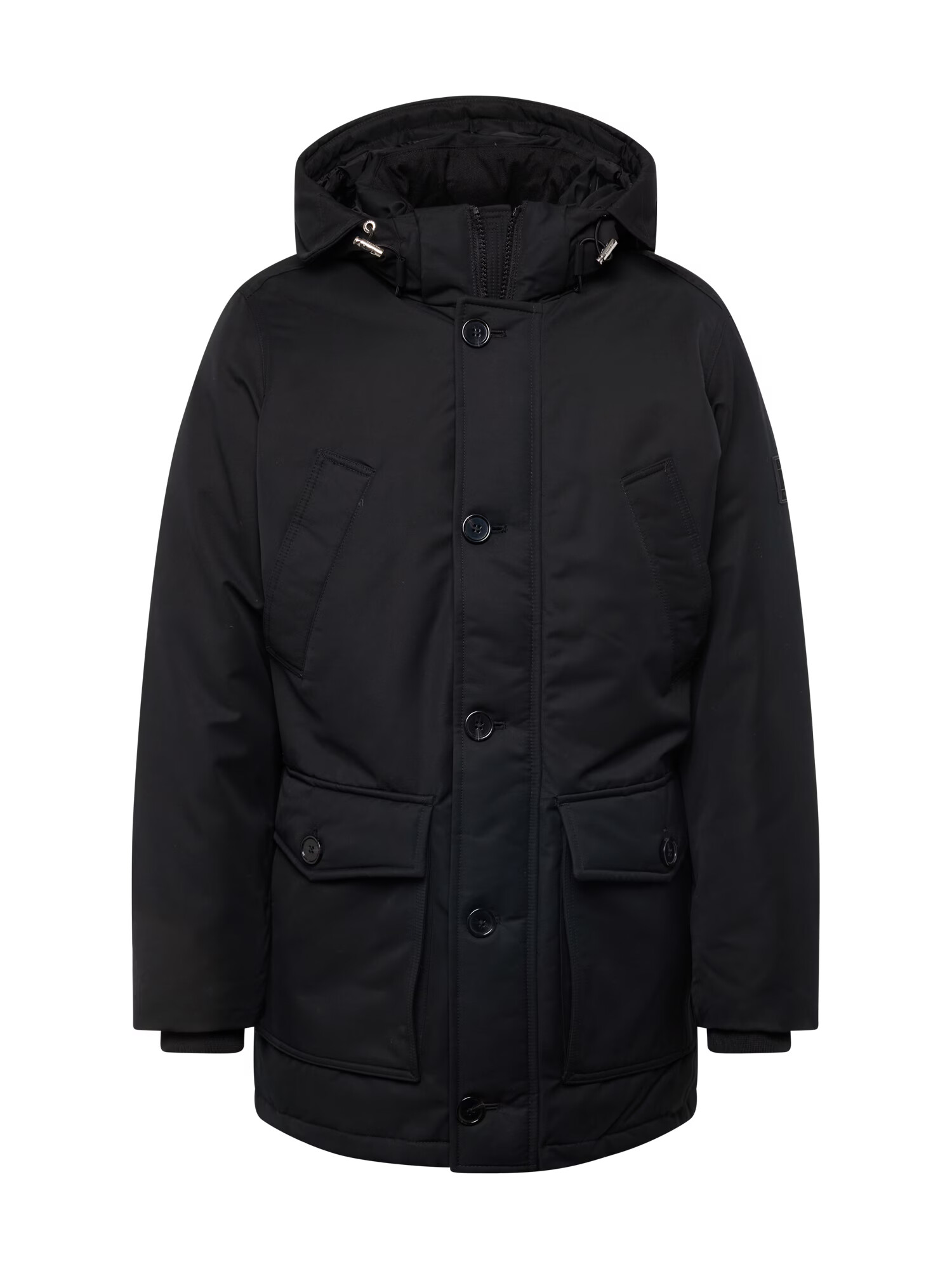 TOMMY HILFIGER Parka de iarnă bleumarin / roșu / negru / alb - Pled.ro