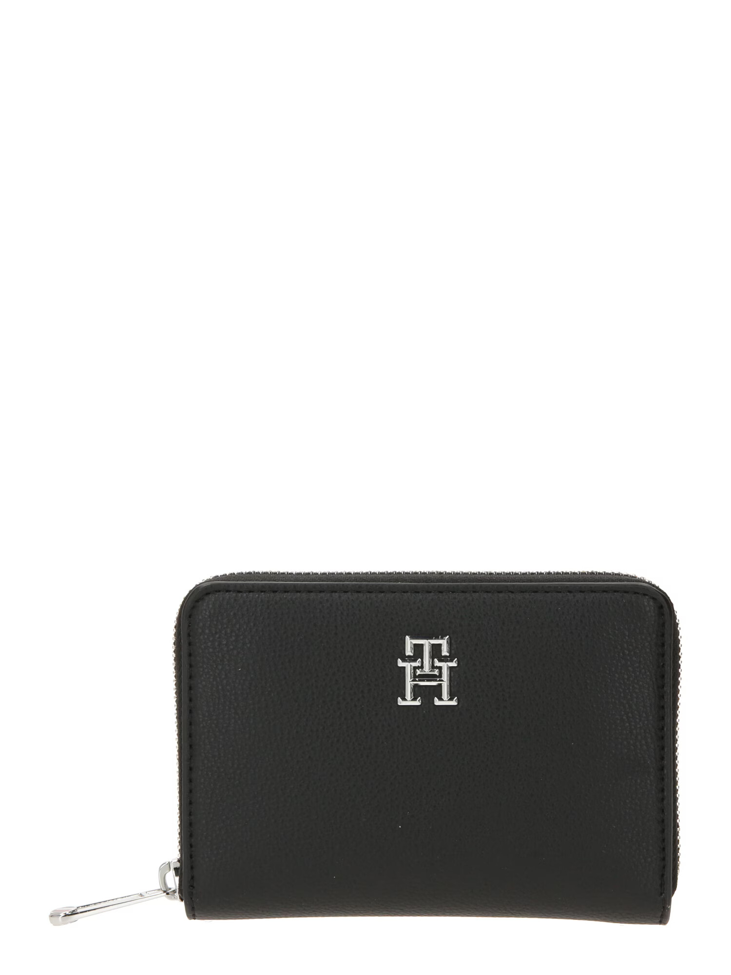 TOMMY HILFIGER Portofel 'Essential' negru / argintiu - Pled.ro