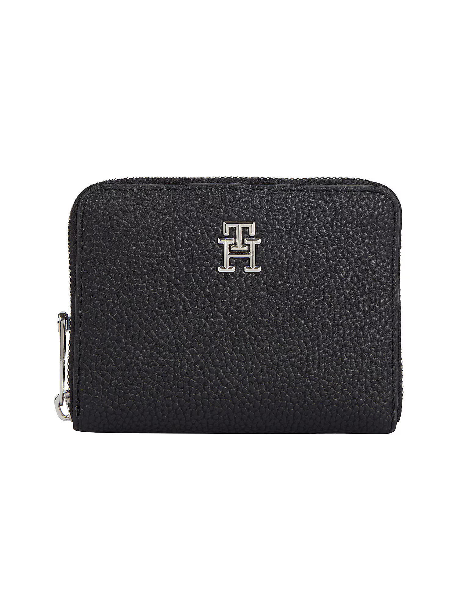 TOMMY HILFIGER Portofel negru / argintiu - Pled.ro