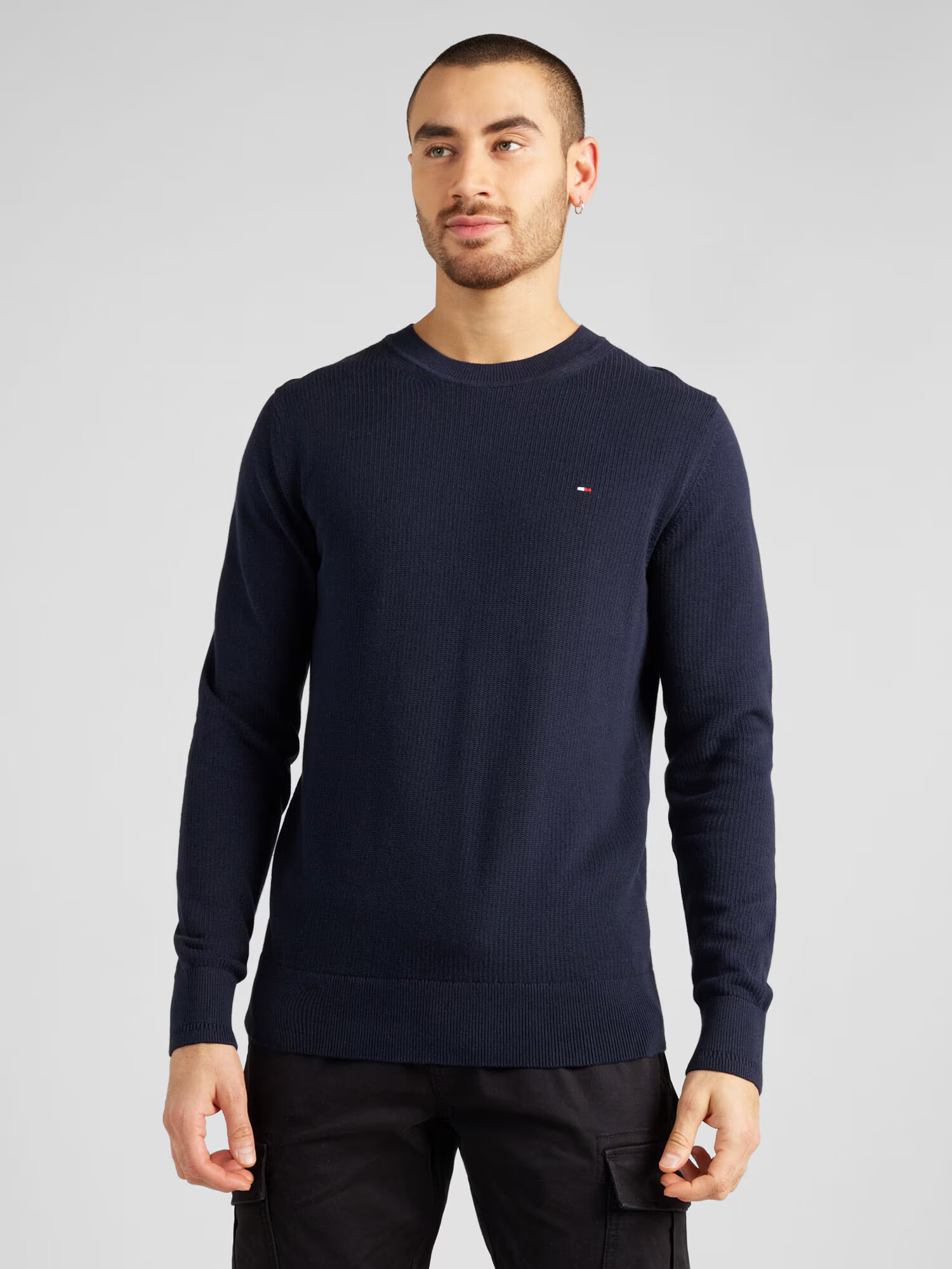 TOMMY HILFIGER Pulover albastru noapte - Pled.ro