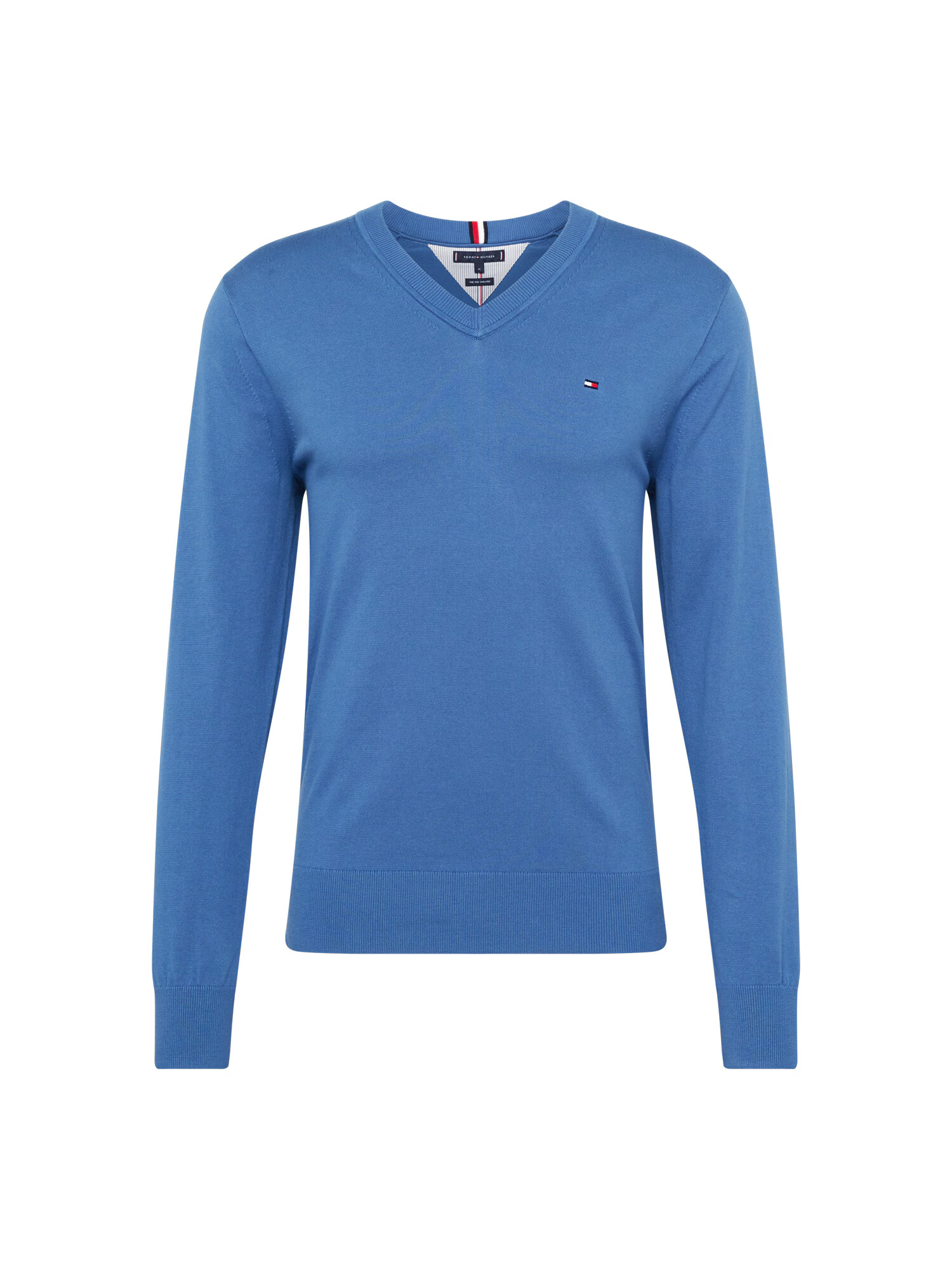 TOMMY HILFIGER Pulover bleumarin / azuriu / roși aprins / alb - Pled.ro