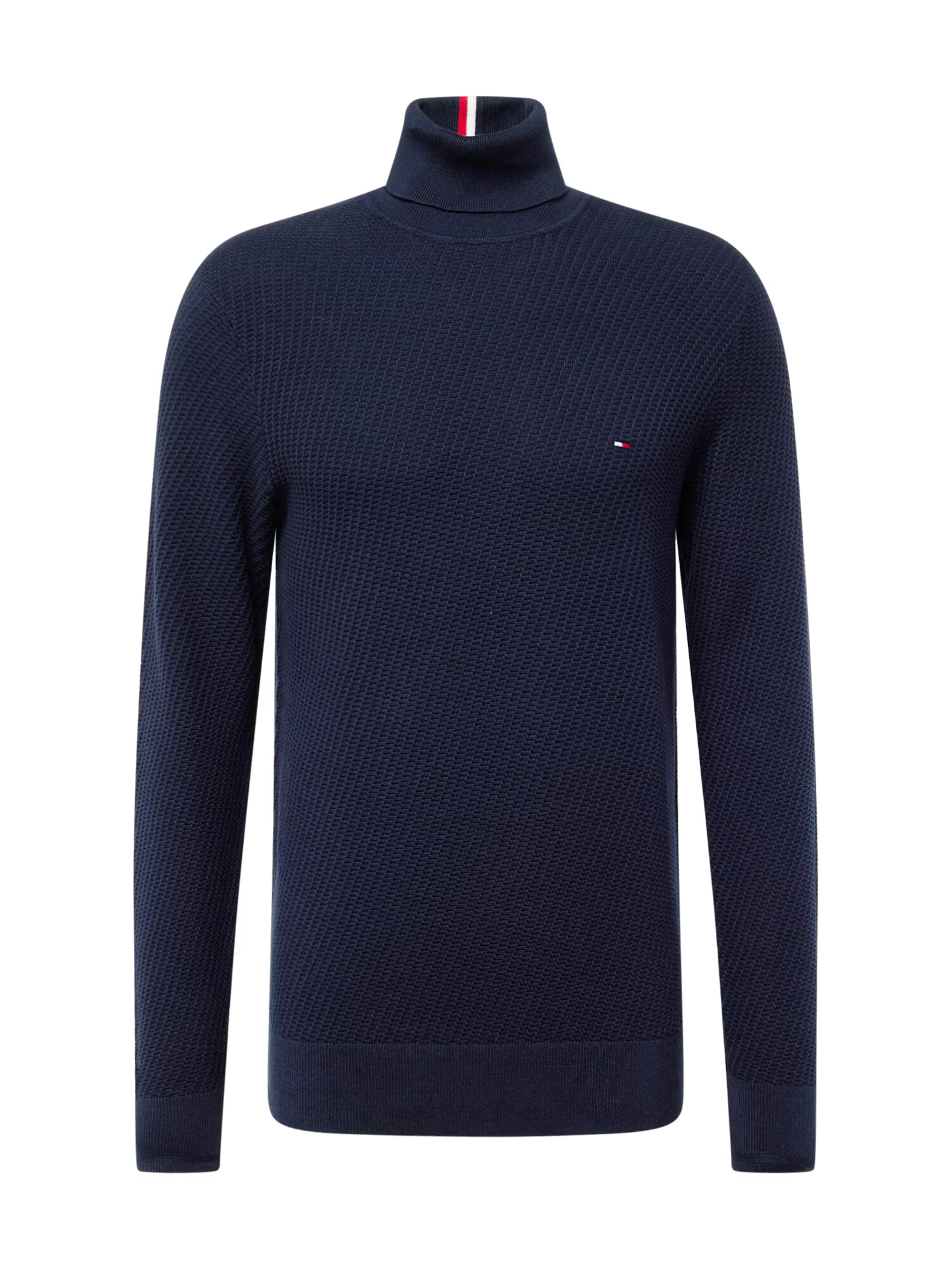 TOMMY HILFIGER Pulover bleumarin / roșu / alb - Pled.ro