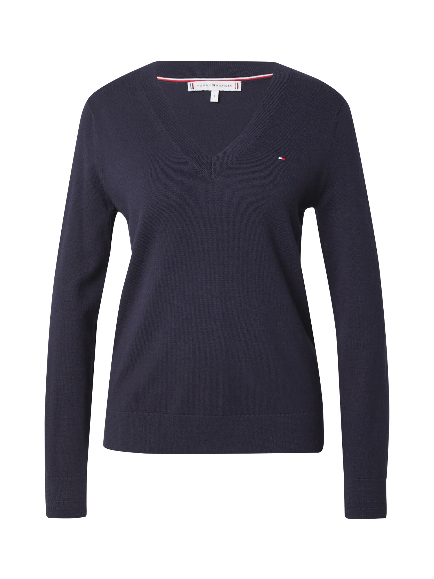 TOMMY HILFIGER Pulover bleumarin / roșu / alb - Pled.ro