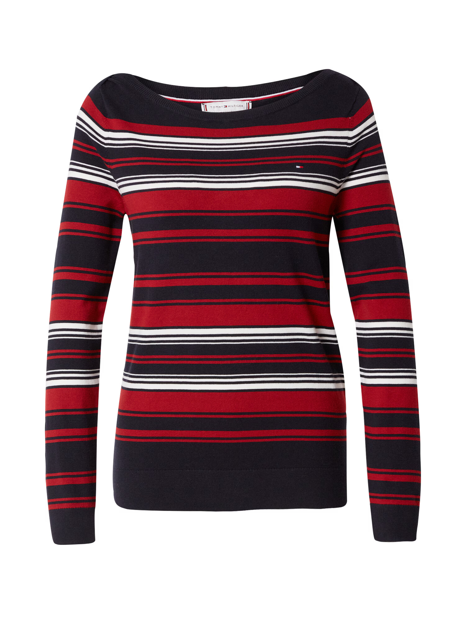 TOMMY HILFIGER Pulover 'Ivy' albastru / roșu / alb - Pled.ro