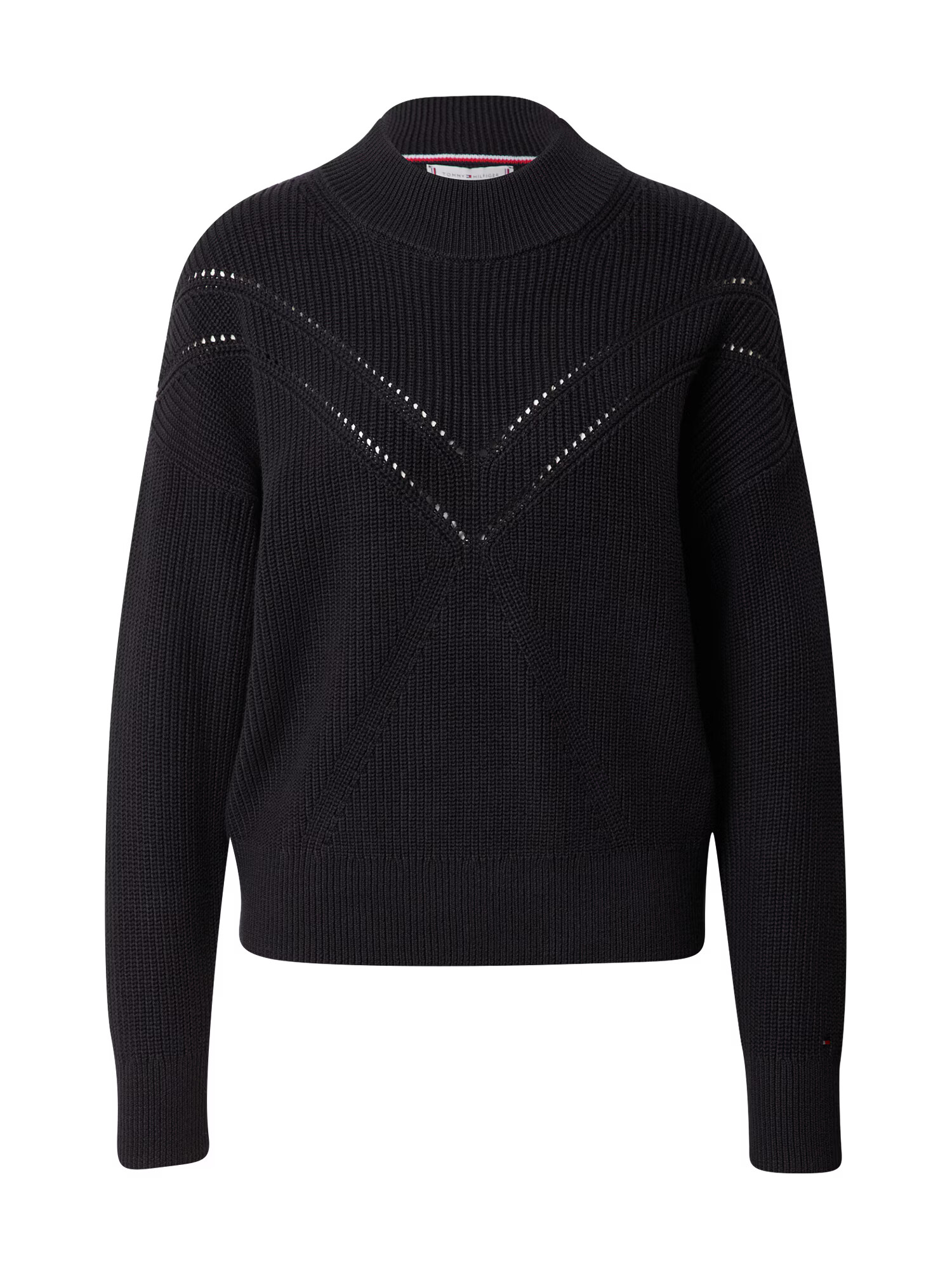 TOMMY HILFIGER Pulover negru - Pled.ro