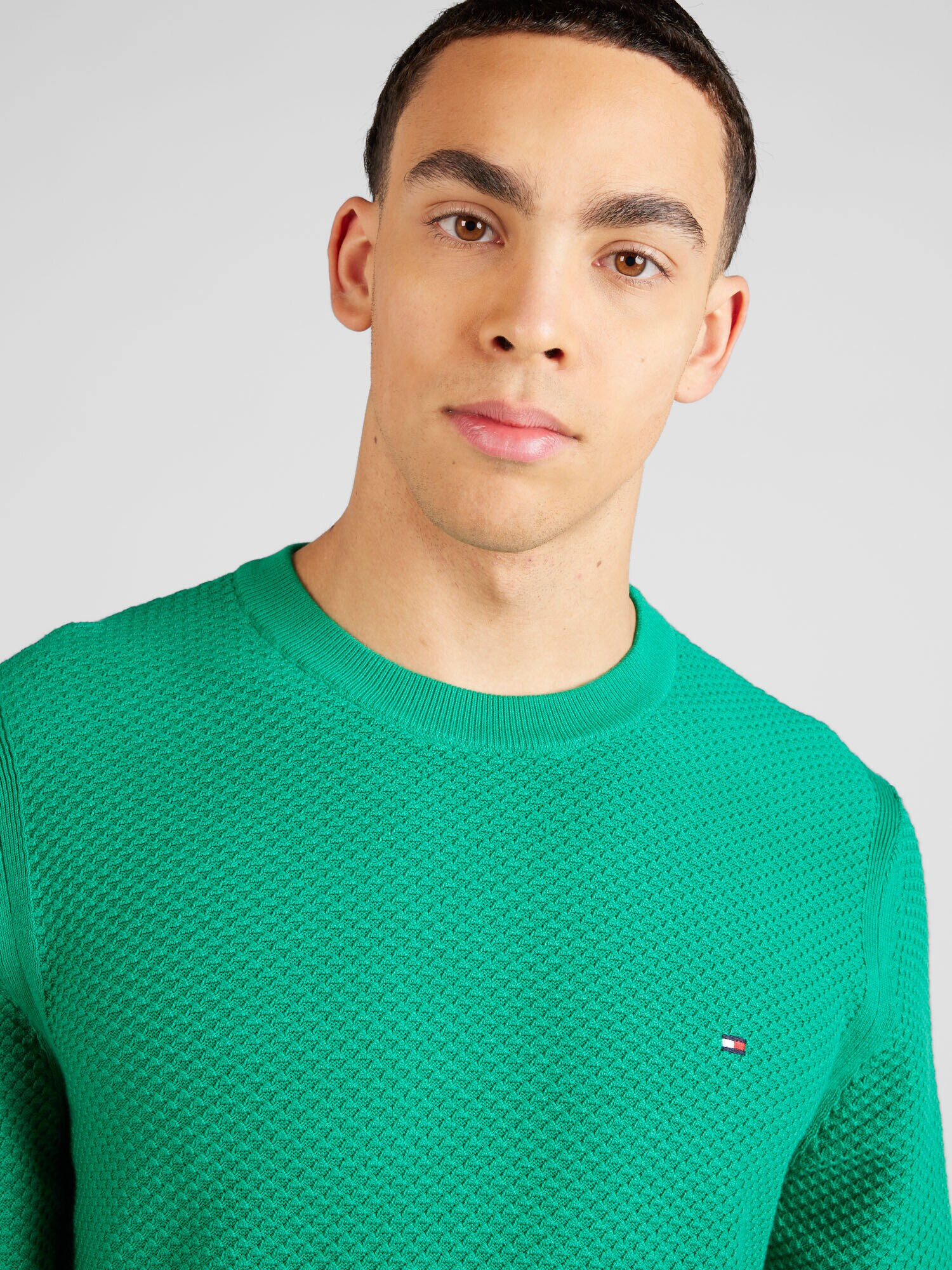 TOMMY HILFIGER Pulover verde - Pled.ro