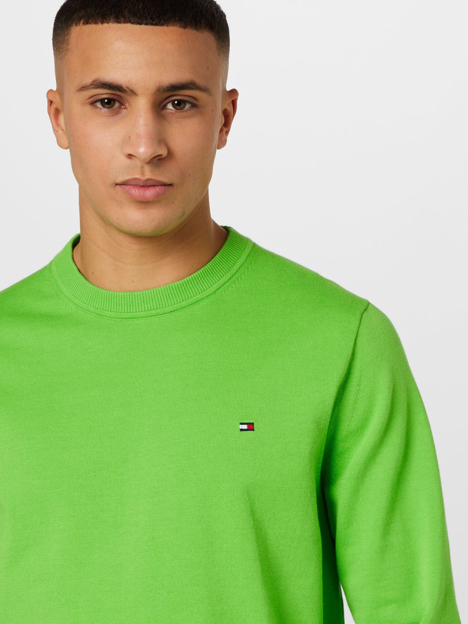 TOMMY HILFIGER Pulover verde - Pled.ro