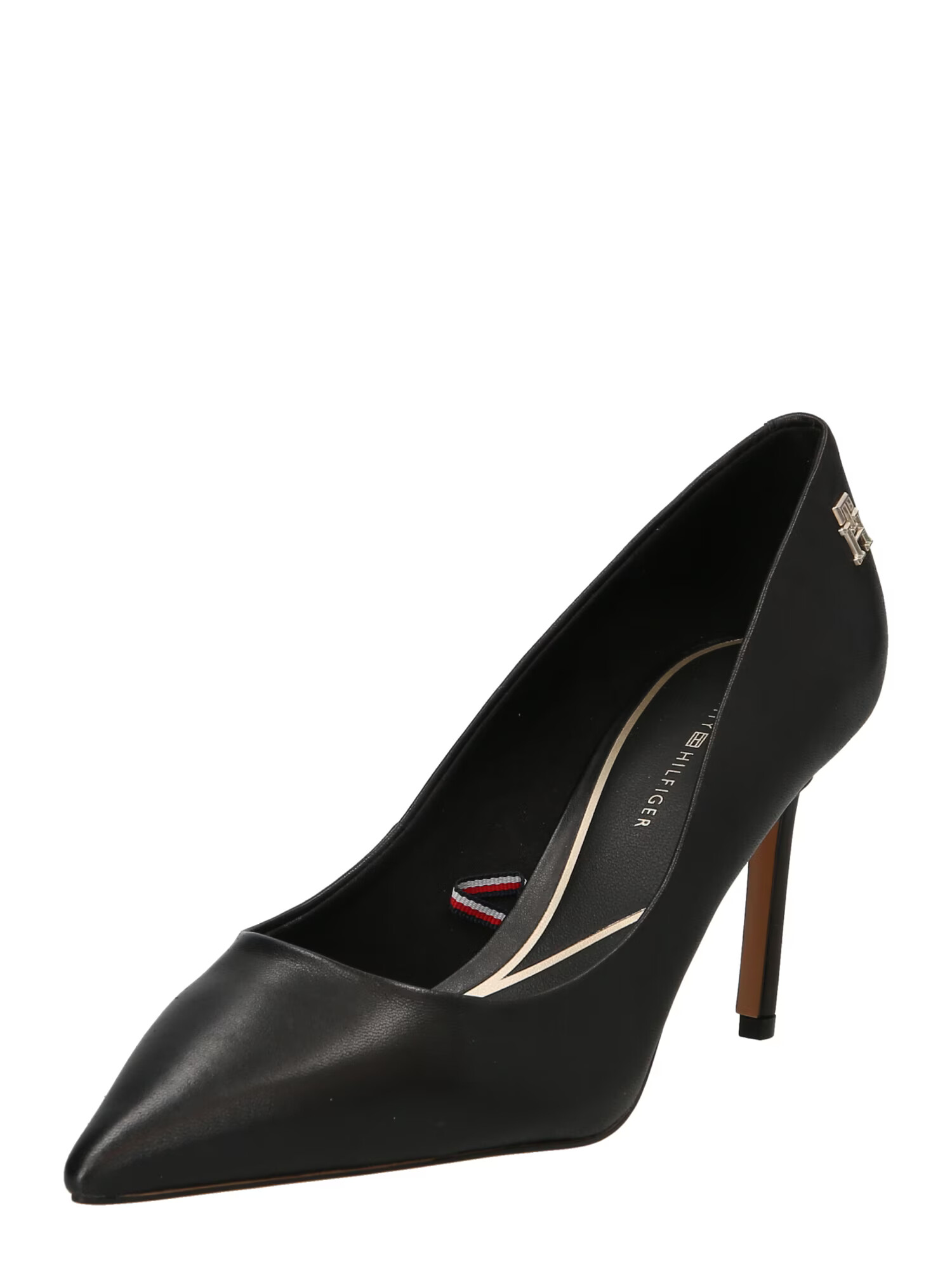 TOMMY HILFIGER Pumps negru / argintiu - Pled.ro