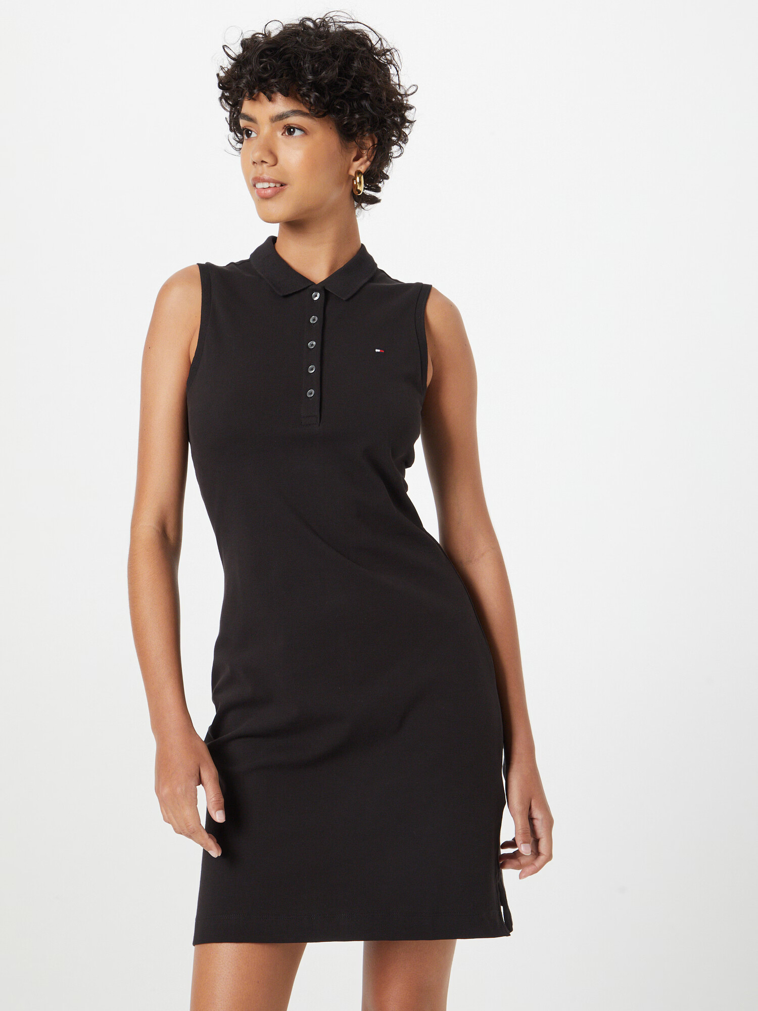 TOMMY HILFIGER Rochie roșu / negru / alb - Pled.ro