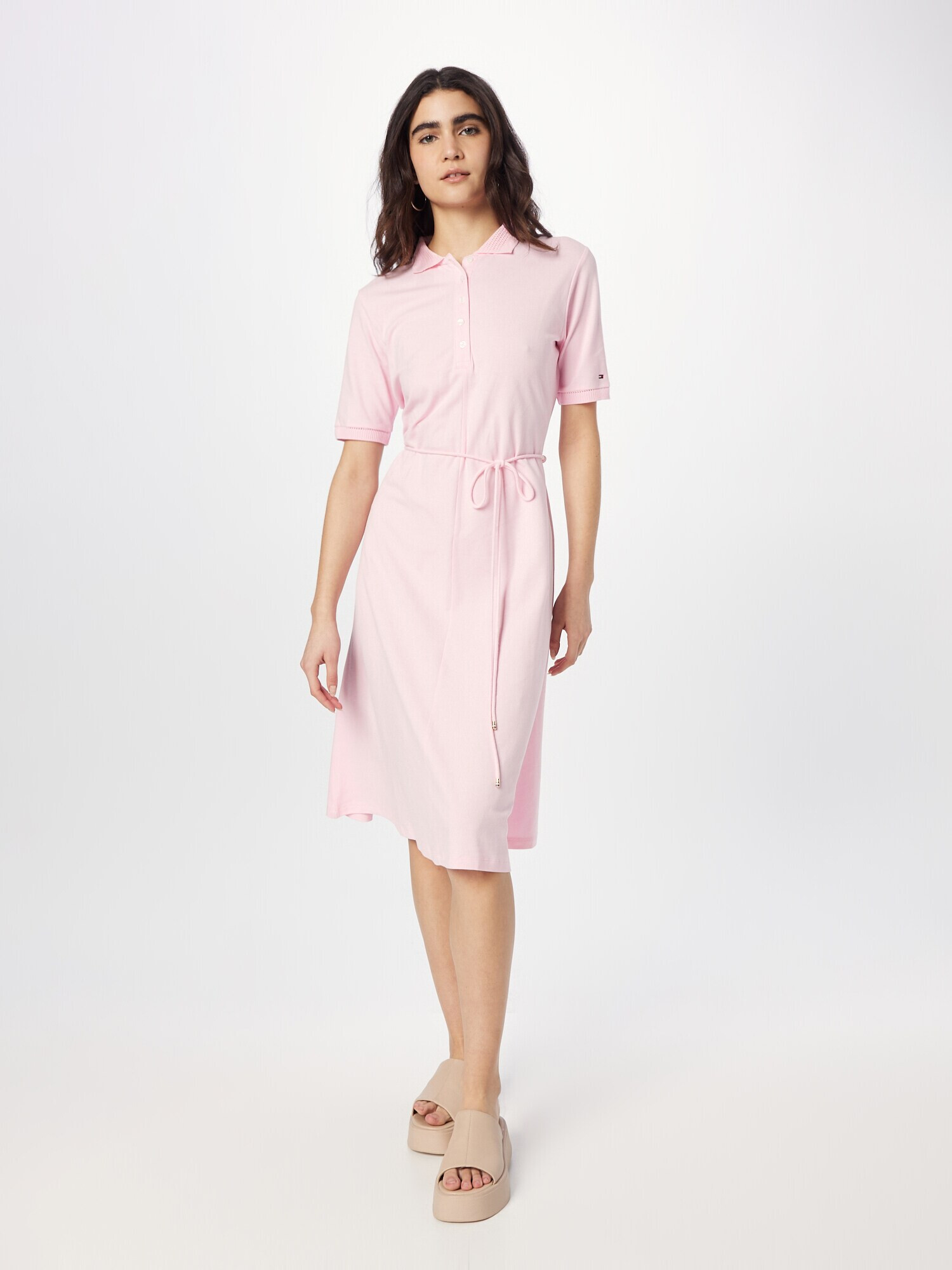 TOMMY HILFIGER Rochie roz pastel - Pled.ro