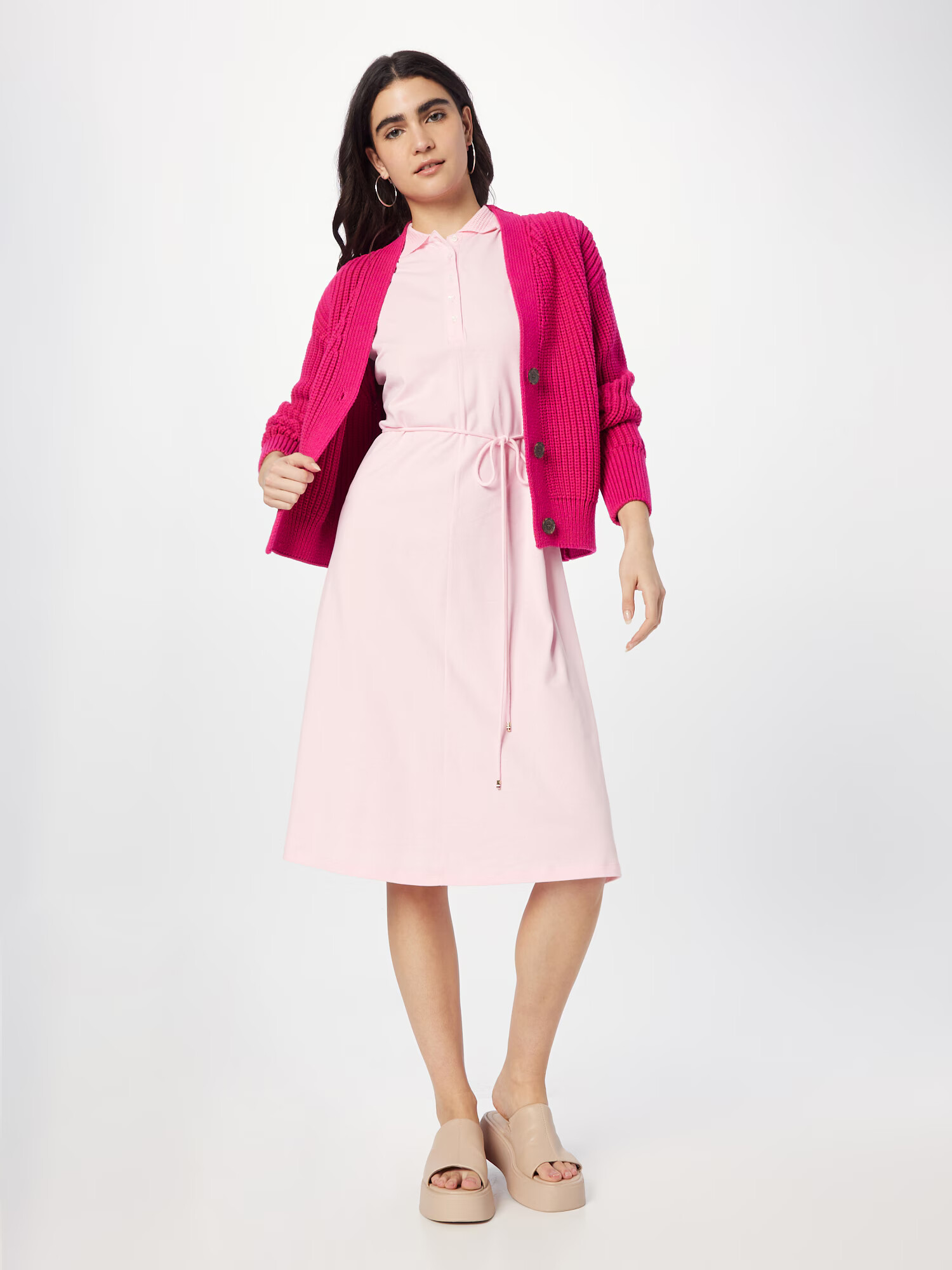 TOMMY HILFIGER Rochie roz pastel - Pled.ro