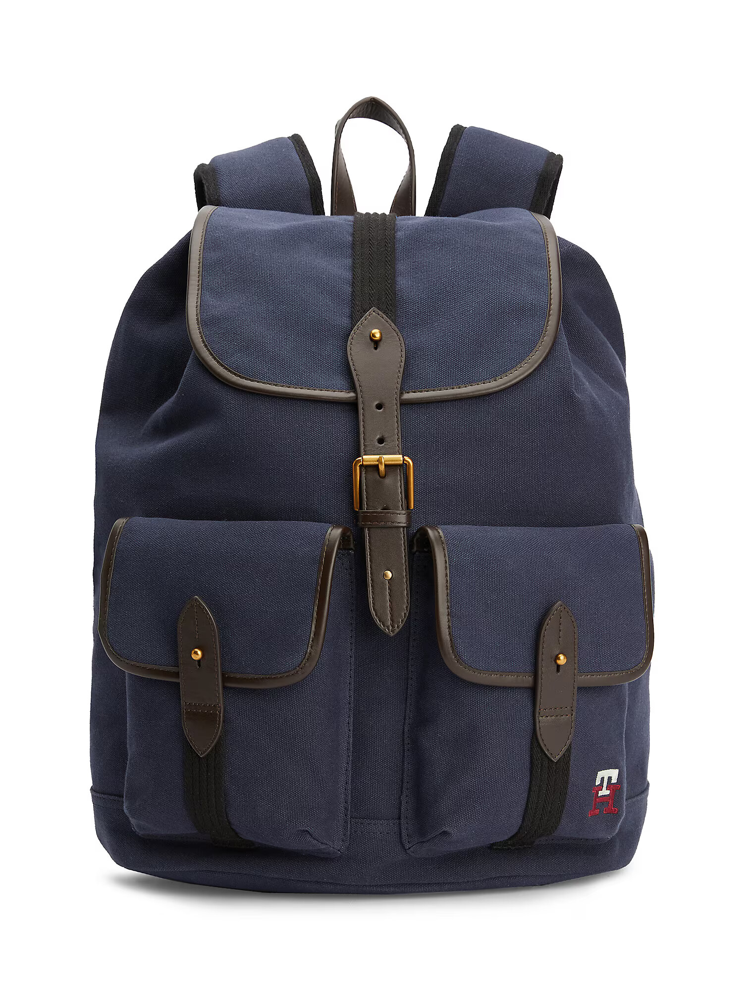 TOMMY HILFIGER Rucsac albastru închis / maro / roșu / negru / alb - Pled.ro