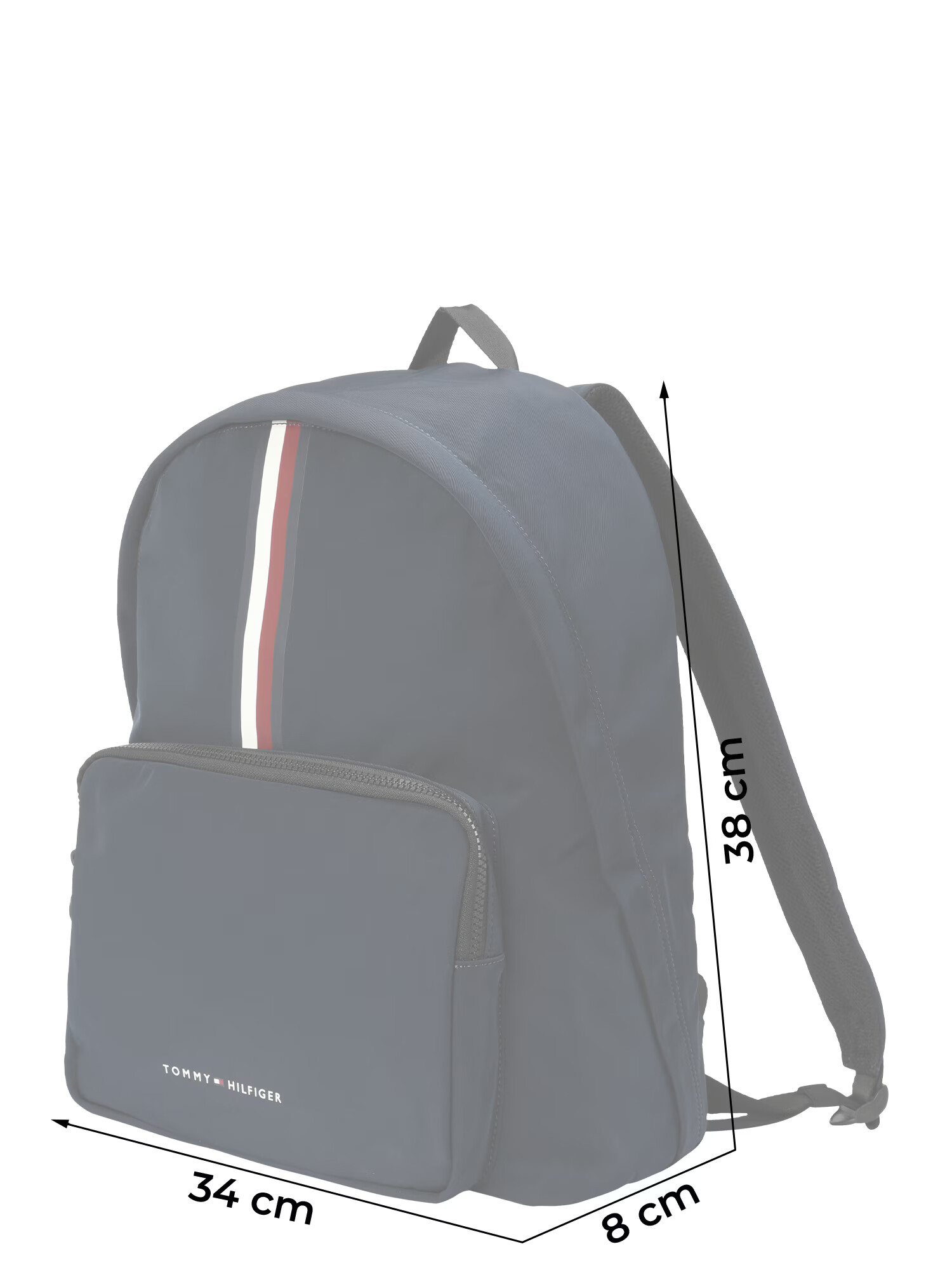 TOMMY HILFIGER Rucsac 'Skyline' albastru închis / roșu / alb - Pled.ro