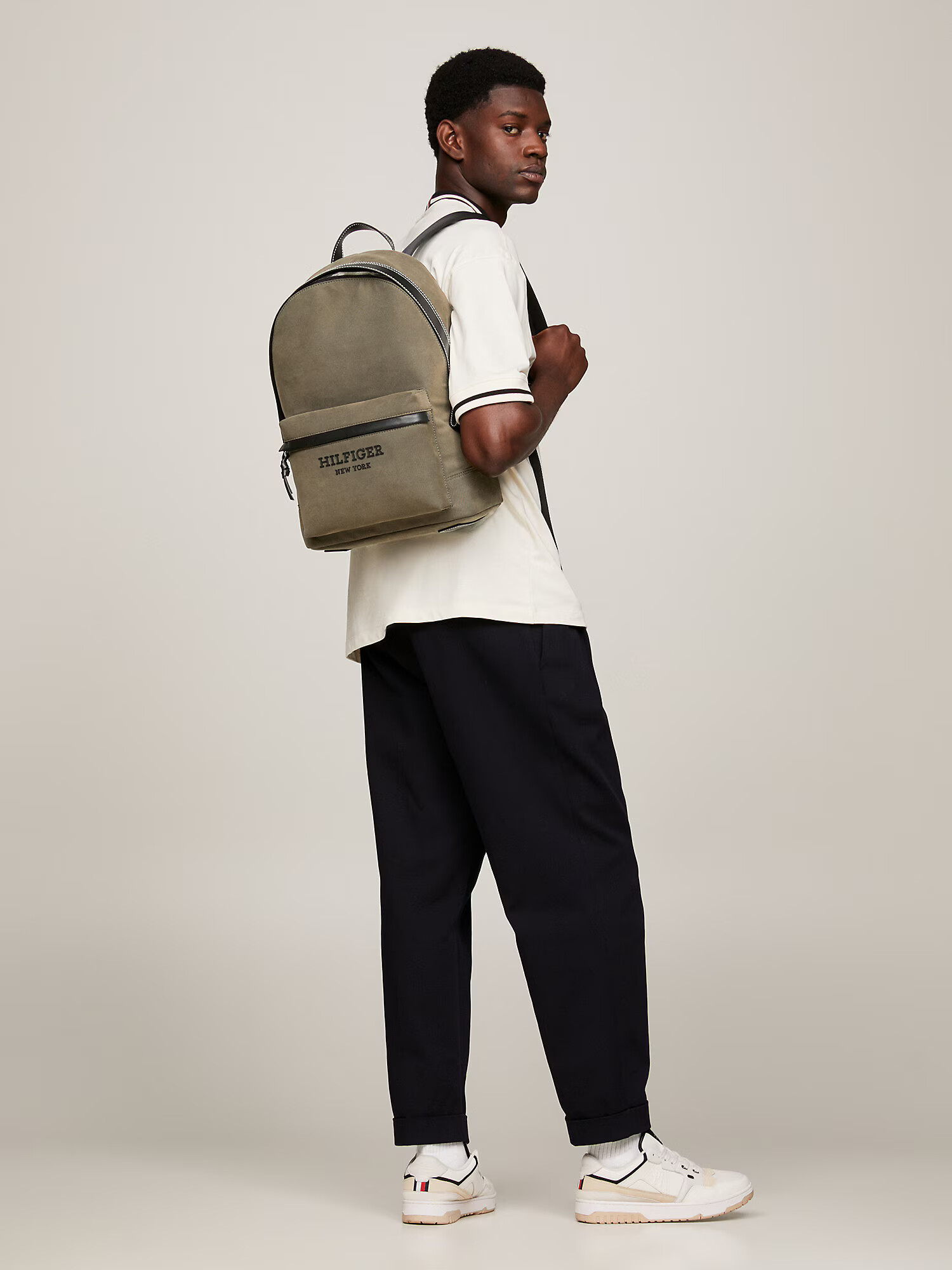 TOMMY HILFIGER Rucsac 'CLASSIC' verde stuf - Pled.ro